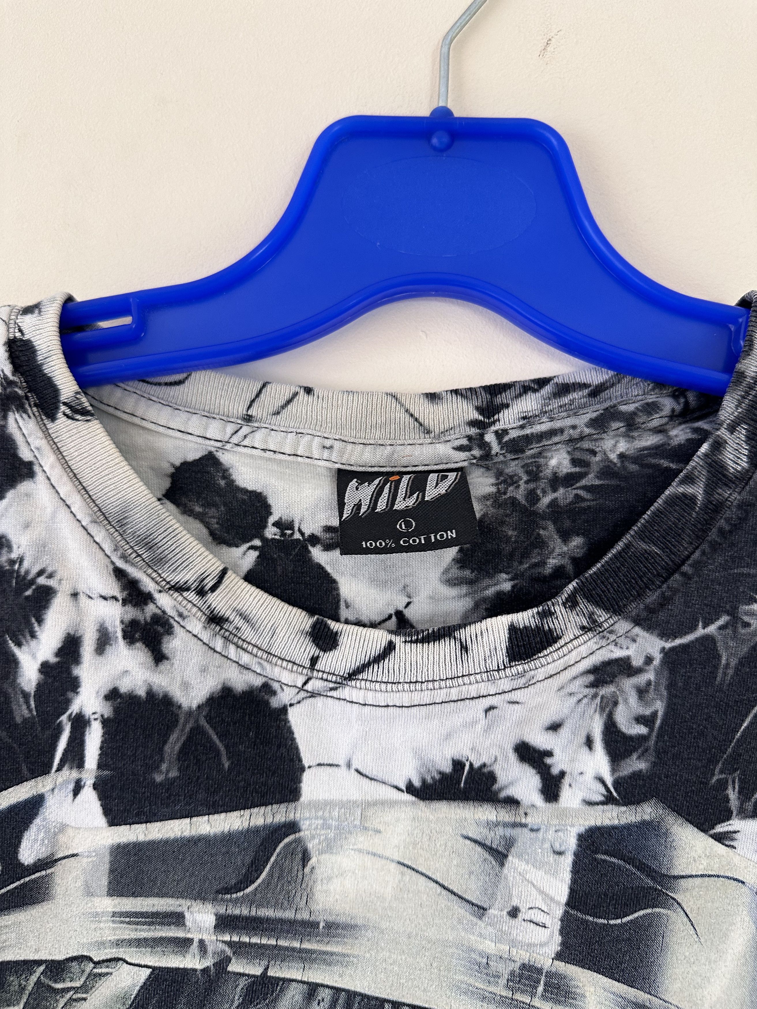 Vintage Vintage skull death tie dye tee Size US L / EU 52-54 / 3 - 6 Thumbnail