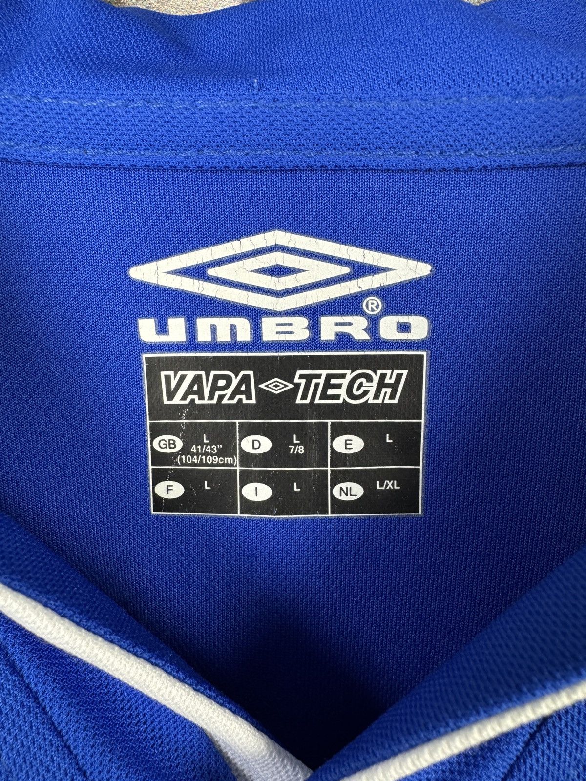 Umbro Umbro Chelsea FC Vintage Home 2001-2003 Jersey Blue Size L Size US L / EU 52-54 / 3 - 9 Thumbnail