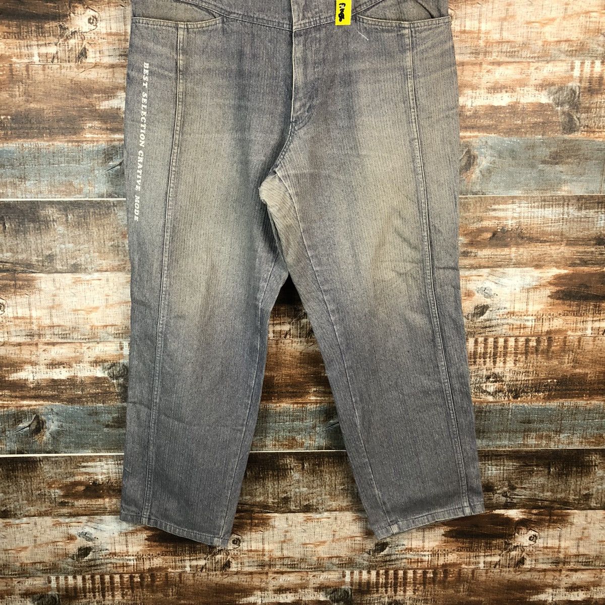 Japanese Brand × Vintage Take It Easy Grey Casual Pants #A1436 Size US 36 / EU 52 - 3 Thumbnail