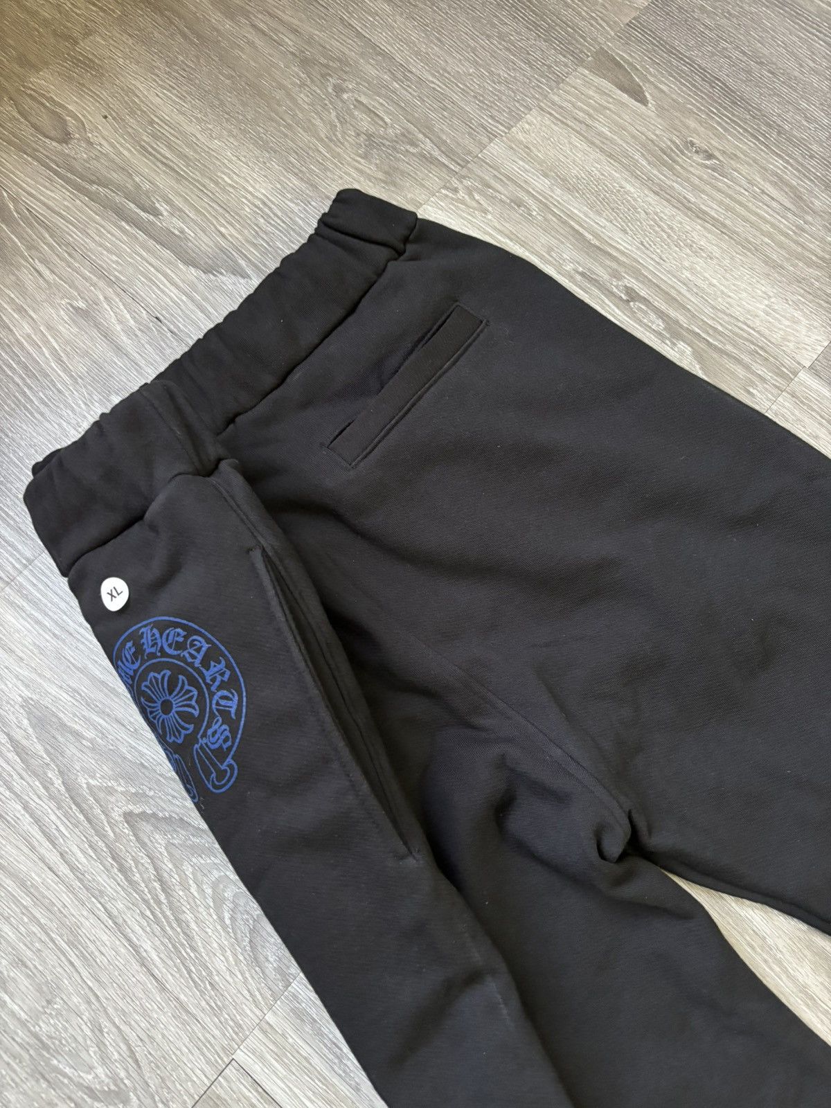 Chrome Hearts Chrome Hearts Blue Horseshoe Logo Sweatpants Size US 36 / EU 52 - 11 Thumbnail