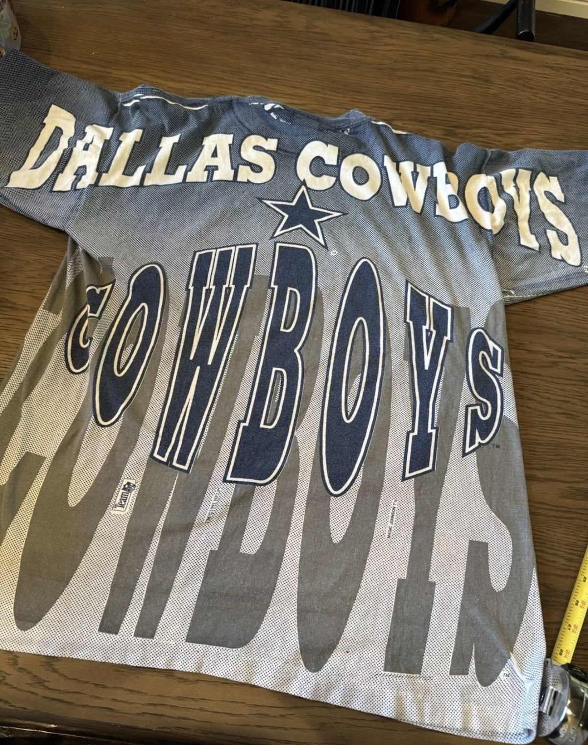 Cowboy Equipment × Vintage 90s 1993 cowboys shirt AOP Size US L / EU 52-54 / 3 - 2 Thumbnail