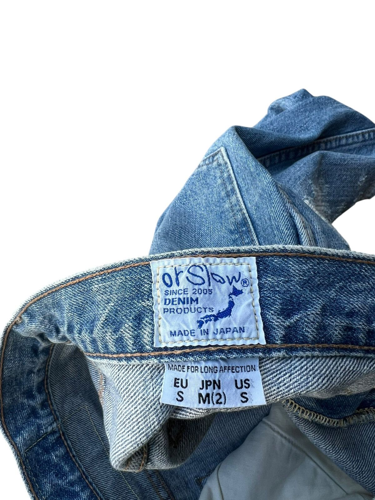 Beams Plus × Orslow Orslow 106 X Beams Ripped Distressed Denim Cropped Jeans Size US 30 / EU 46 - 23 Thumbnail