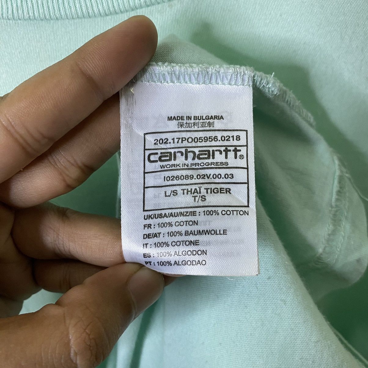 Carhartt Wip Carhartt WIP Thai Font Nice Design L/S T Shirt Size US L / EU 52-54 / 3 - 5 Thumbnail