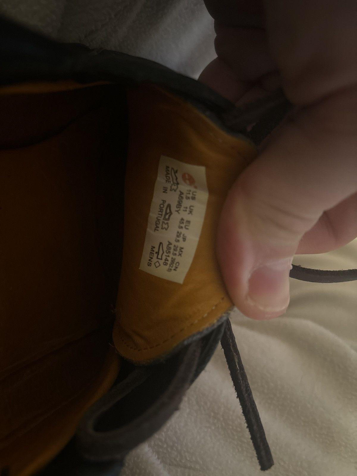 Timberland END. Clothing Timberland 3 Eye Lug Black Size US 12 / EU 45 - 4 Thumbnail