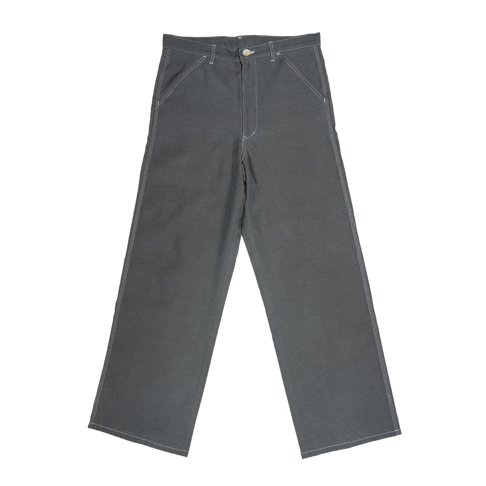 Comme des Garcons × Comme des Garcons Homme × Comme des Garcons Homme Plus Comme Des Garcons Homme Plus FW 1997 Shiny Gray Pants Size US 34 / EU 50 - 1 Thumbnail
