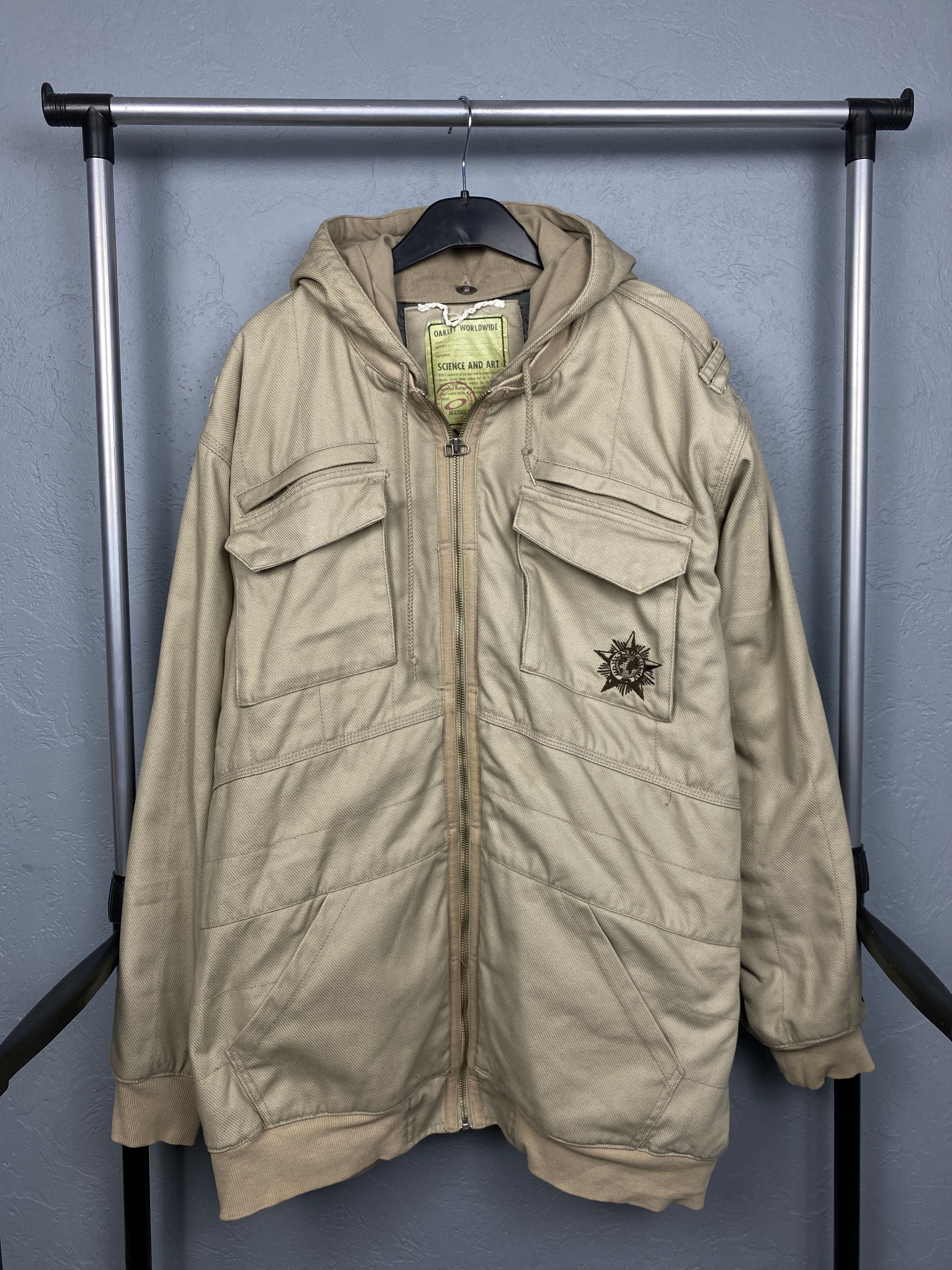 Oakley Oakley Worldwide Vintage Mens Jacket Size US XXL / EU 58 / 5 - 1 Thumbnail