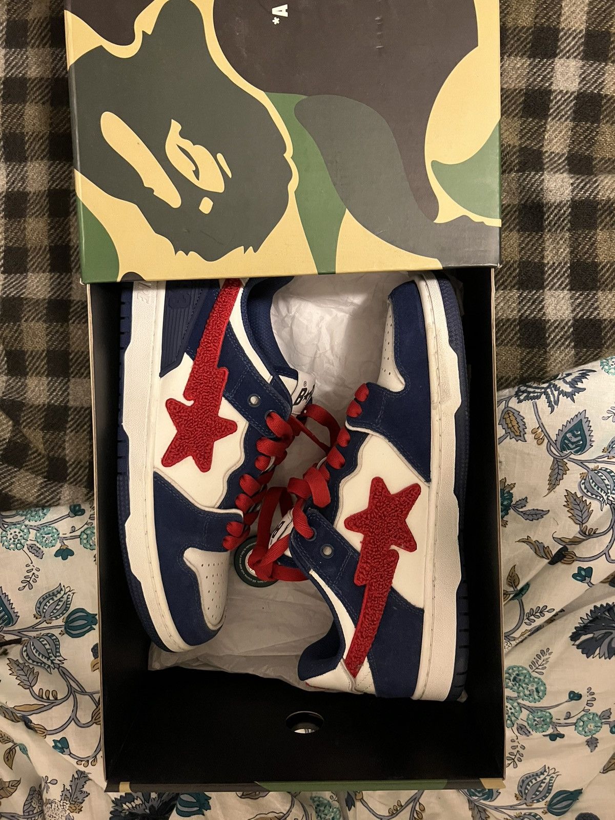 Bape A BATHING APE Bape Sk8 Sta 2 M2 Size US 8.5 / EU 41-42 - 2 Thumbnail