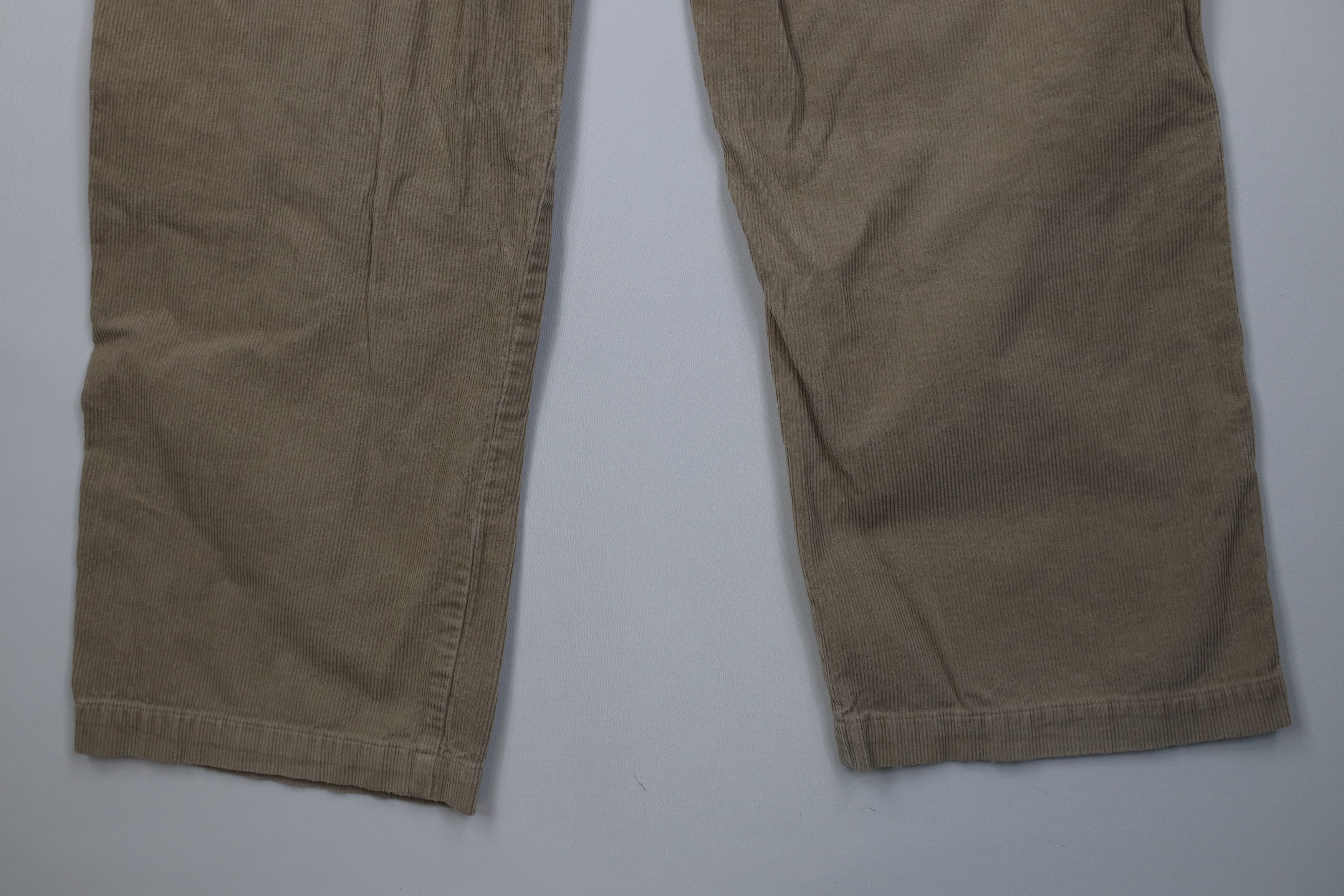 Gap Vintage 90s Y2K Gap Loose Fit Wide Leg Corduroy Chino Pants Size US 36 / EU 52 - 11 Thumbnail