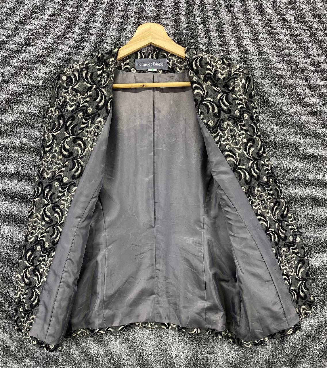 Japanese Brand Vintage Chalet Blanc Coat Cardigan Jacket Size S / US 4 / IT 40 - 6 Thumbnail