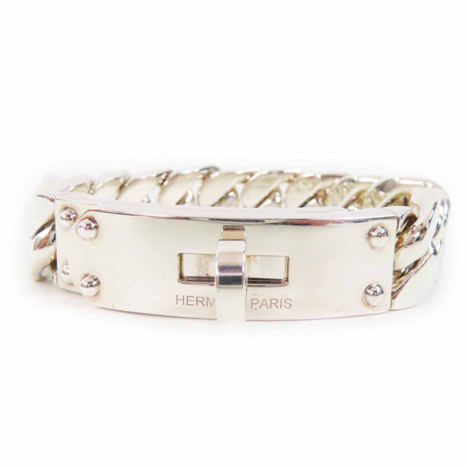 Hermes Hermes Hermes Kelly Grummett SV925 Bracelet Metal Bracelet Size ONE SIZE - 1 Thumbnail