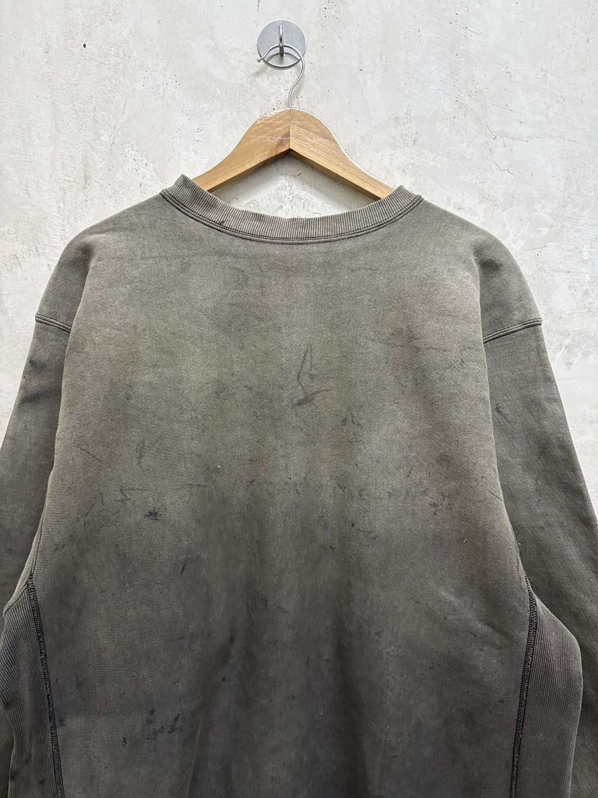 Champion Vintage 90’s Distressed Champion Reverse Weave Crewneck Size US XXL / EU 58 / 5 - 2 Thumbnail