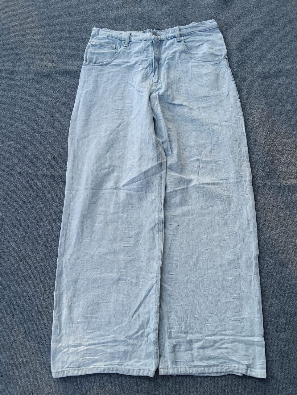 Marc Jacobs Baggy Marc Jacobs monogram jeans Light wash size Size US 32 / EU 48 - 3 Thumbnail