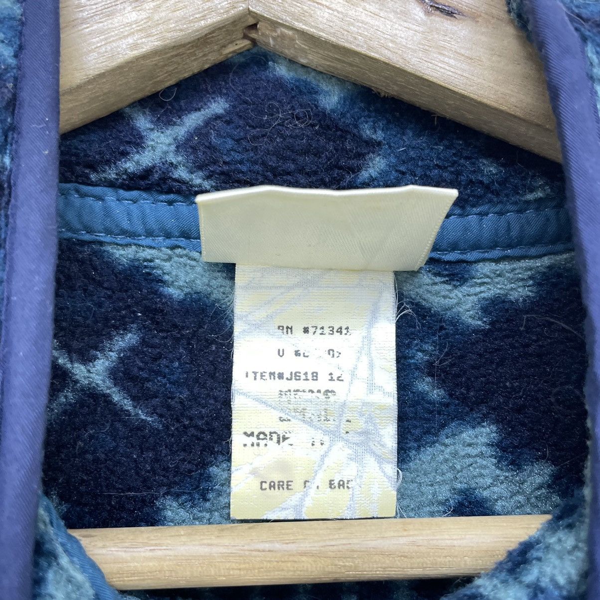 L.L. Bean × Vintage 💥Vintage Ll bean Fleece Pull Over Half Button Jacket Size US S / EU 44-46 / 1 - 4 Thumbnail