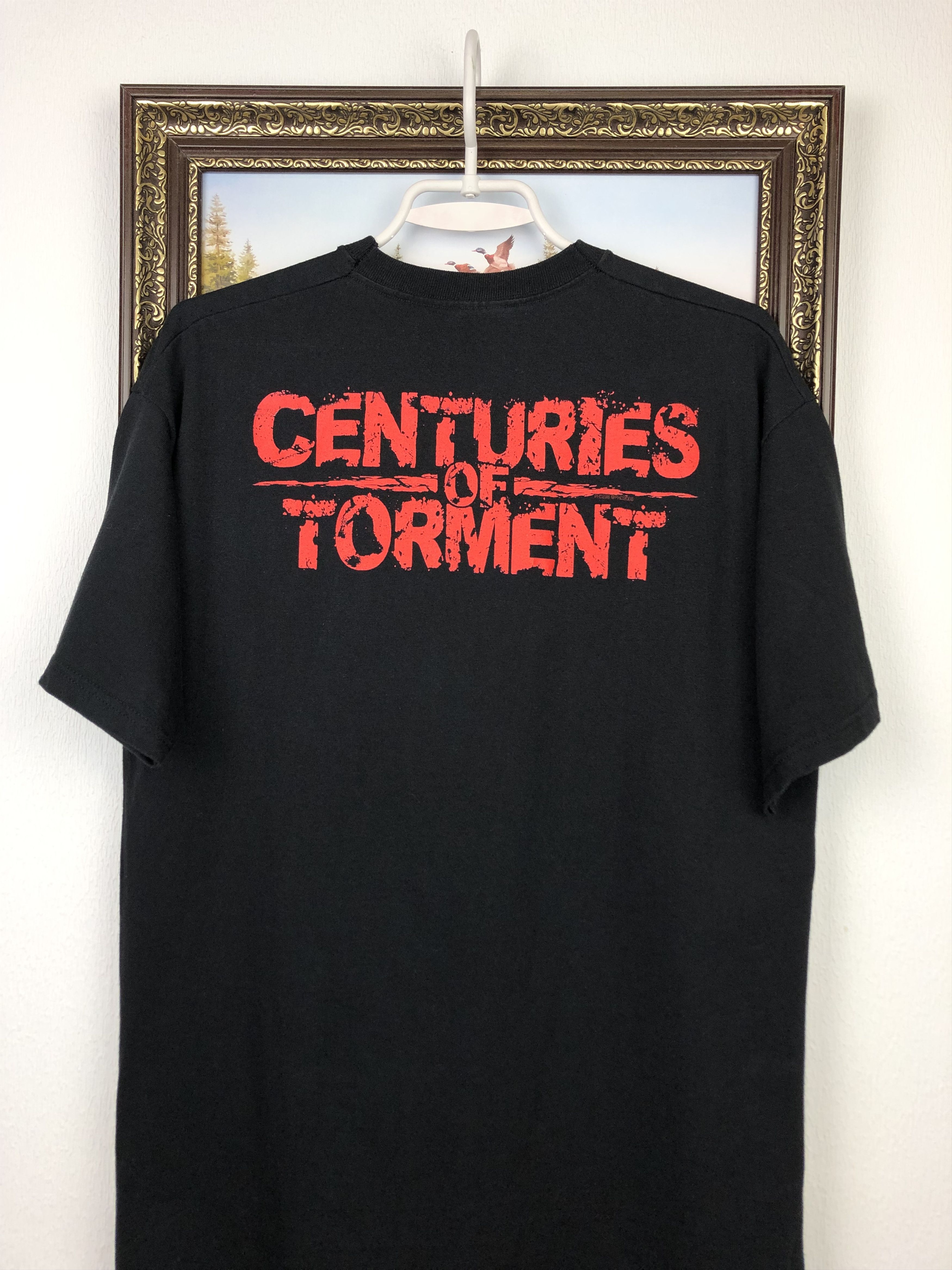 Band Tees Vintage Cannibal Corpse Over Print Band Shirt Tee Tormet Size US M / EU 48-50 / 2 - 8 Thumbnail