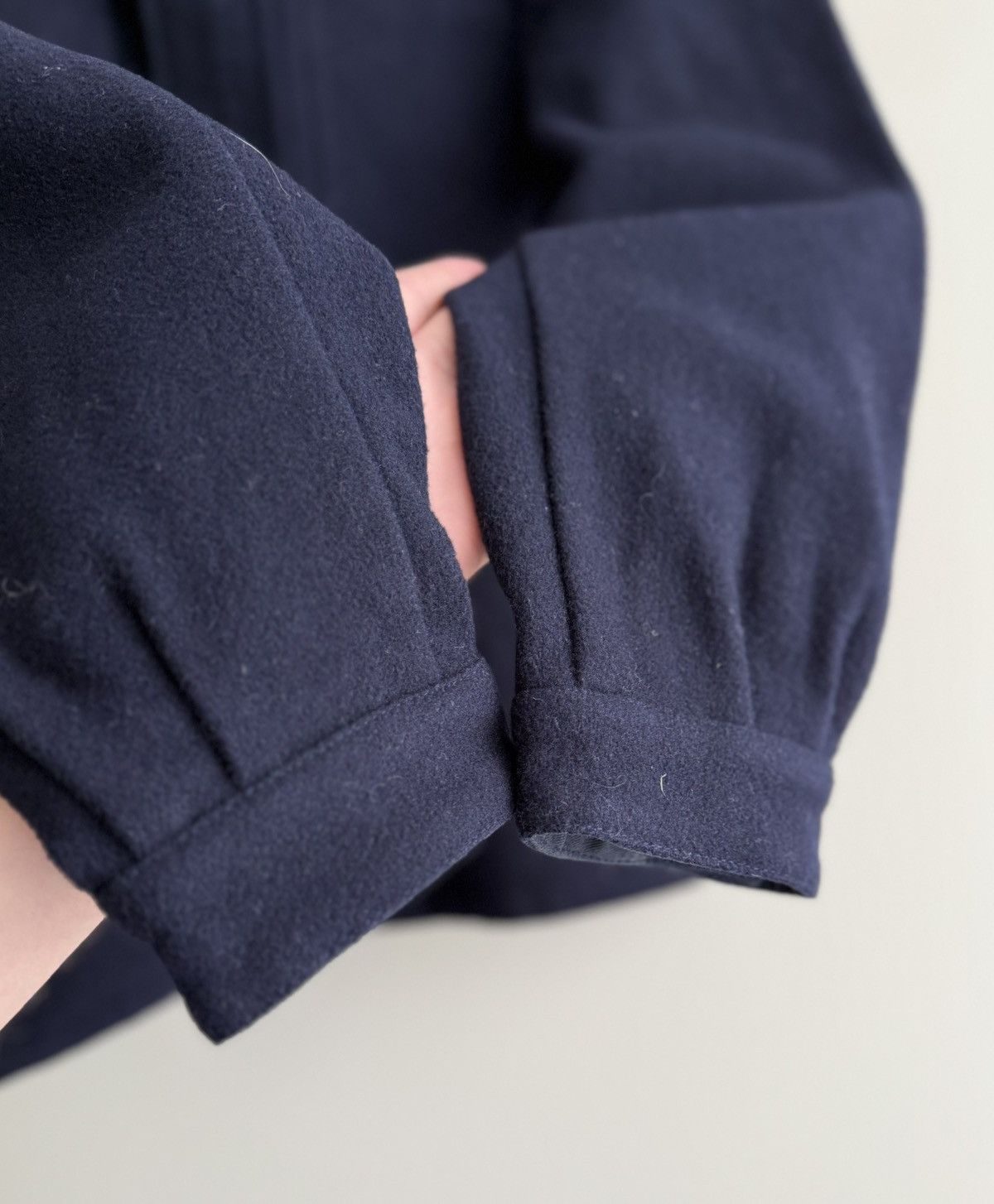 Universal Works Universal Works Cruiser Jacket Mowbray Navy Wool Size: M Size US M / EU 48-50 / 2 - 6 Thumbnail