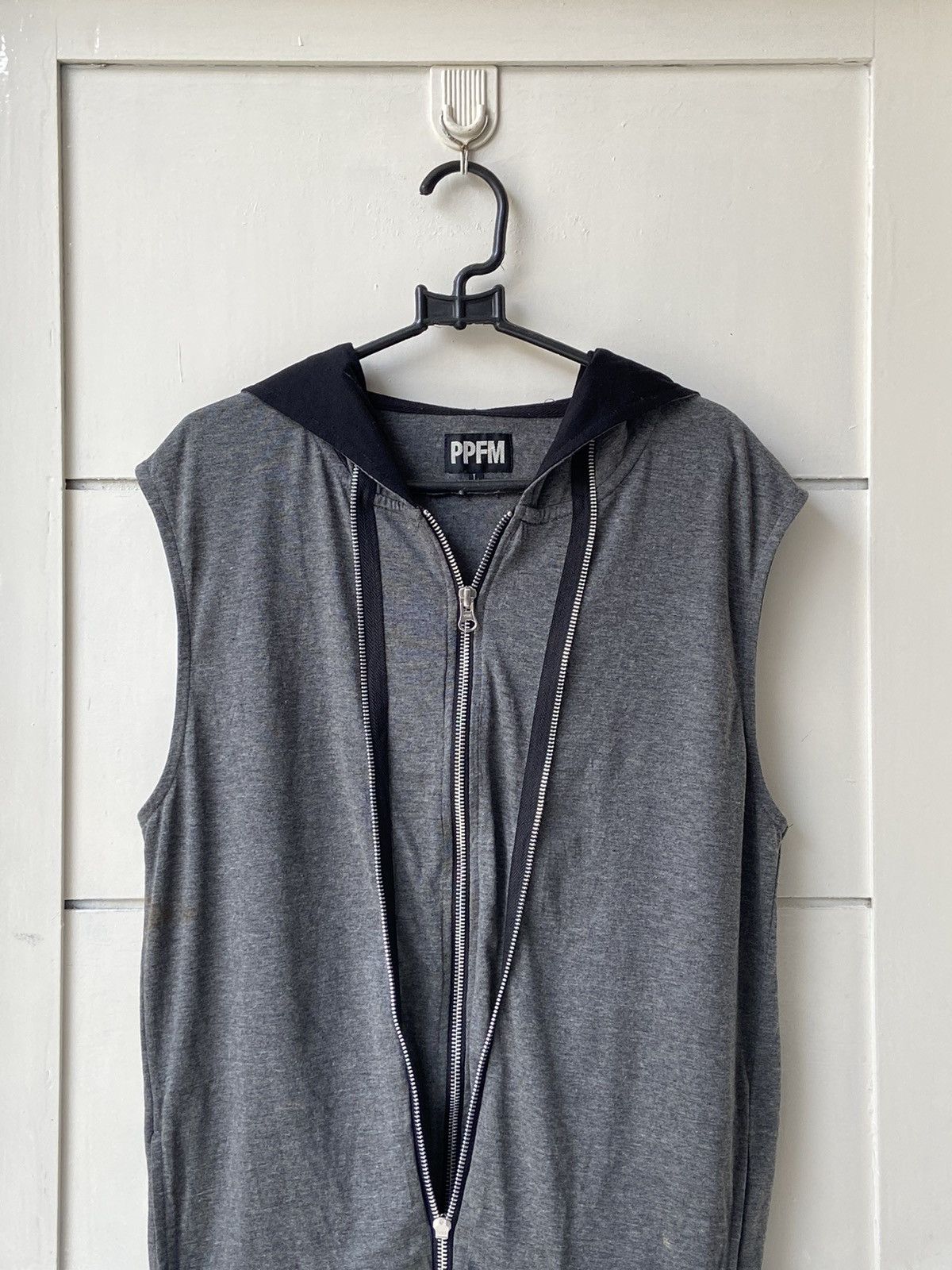 PPFM PPFM Grey Zipper Vest Size US S / EU 44-46 / 1 - 2 Thumbnail