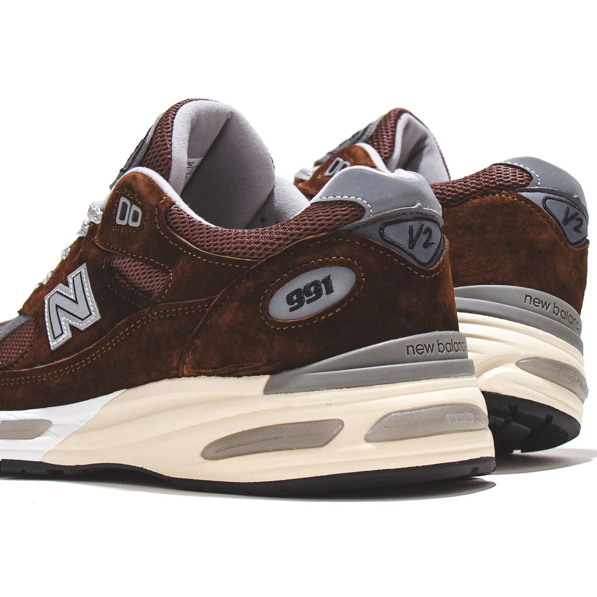 New Balance Made in UK 991v2 (U991BR2) Size US 10.5 / EU 43-44 - 4 Thumbnail
