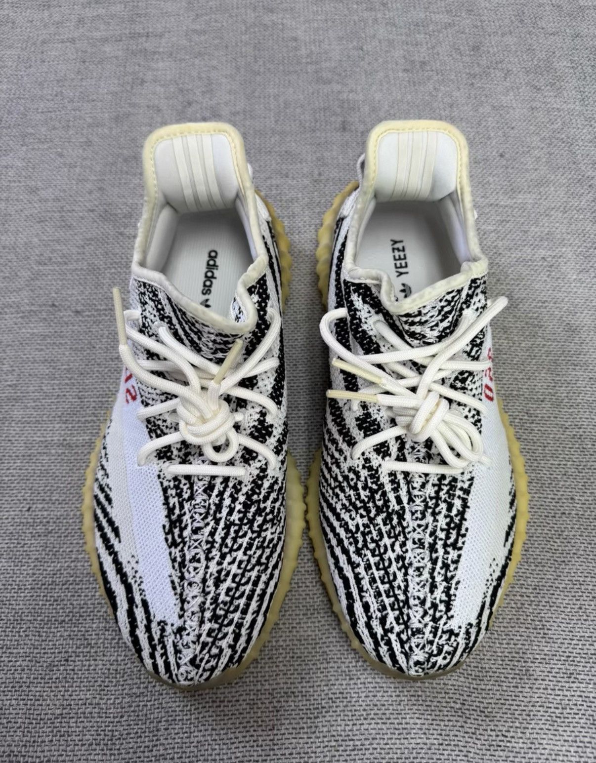 Adidas Adidas Yeezy 350 Zebra 2018 K37 Size US 9.5 / EU 42-43 - 8 Thumbnail