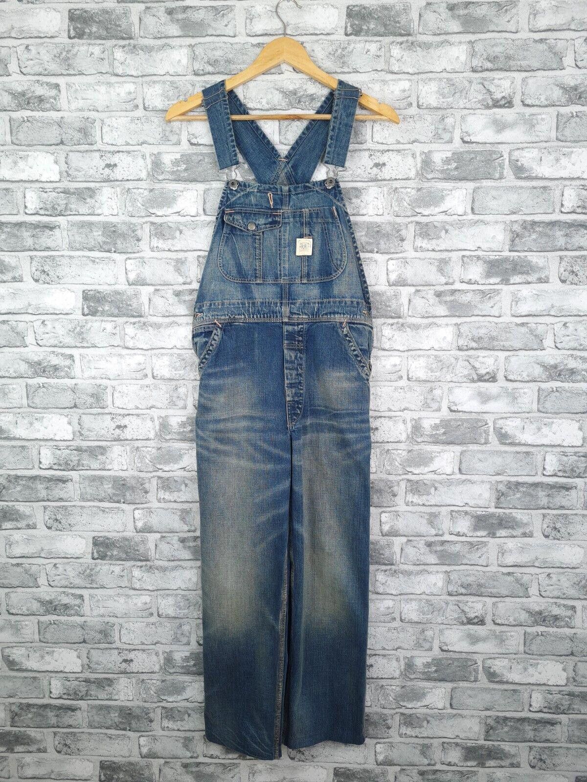 Ralph Lauren Dungarees Fit 8 10 Double RL RR Overalls