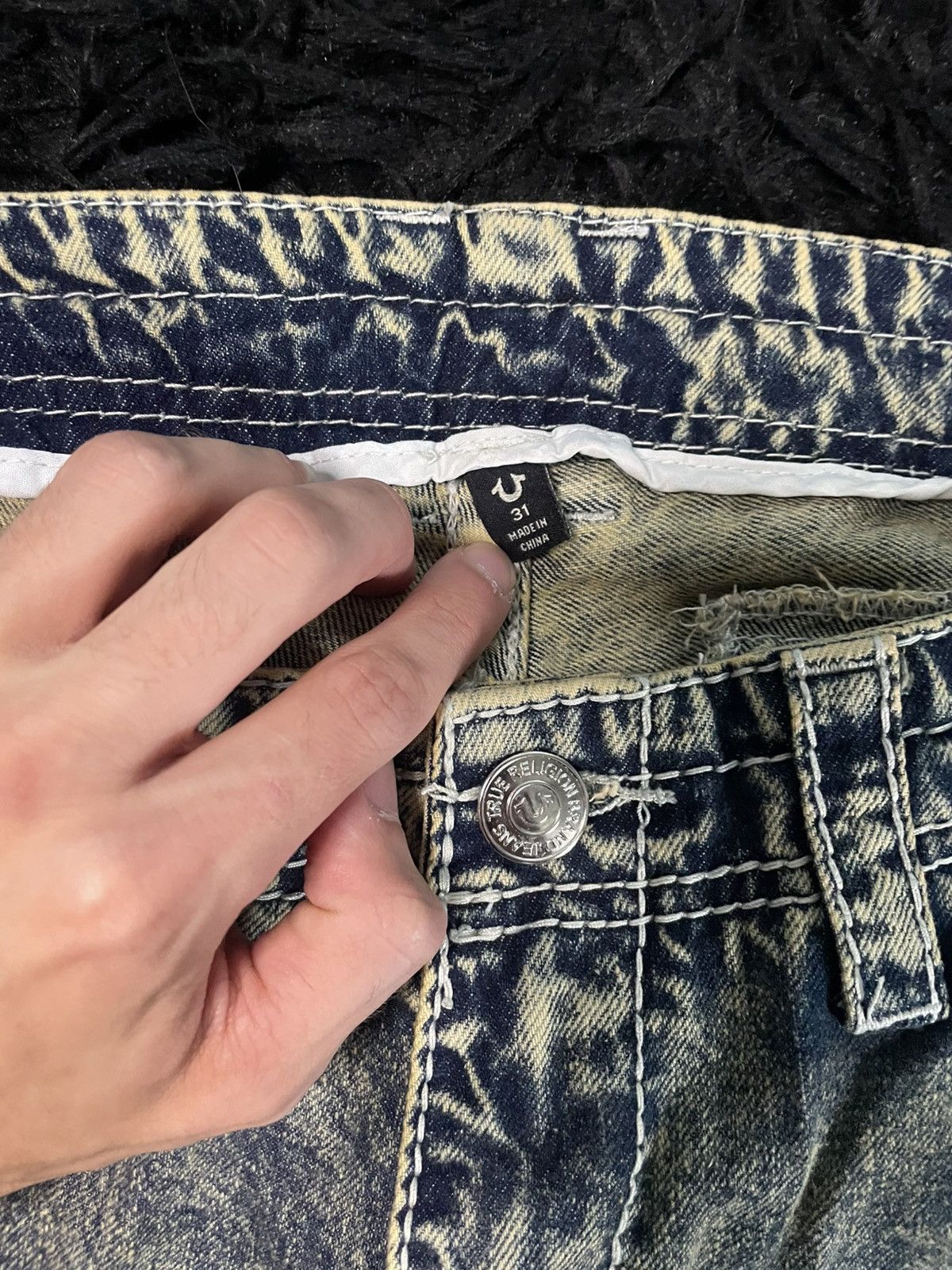 True Religion True Religion Cargo Pants (With Tag) Size US 31 - 5 Thumbnail