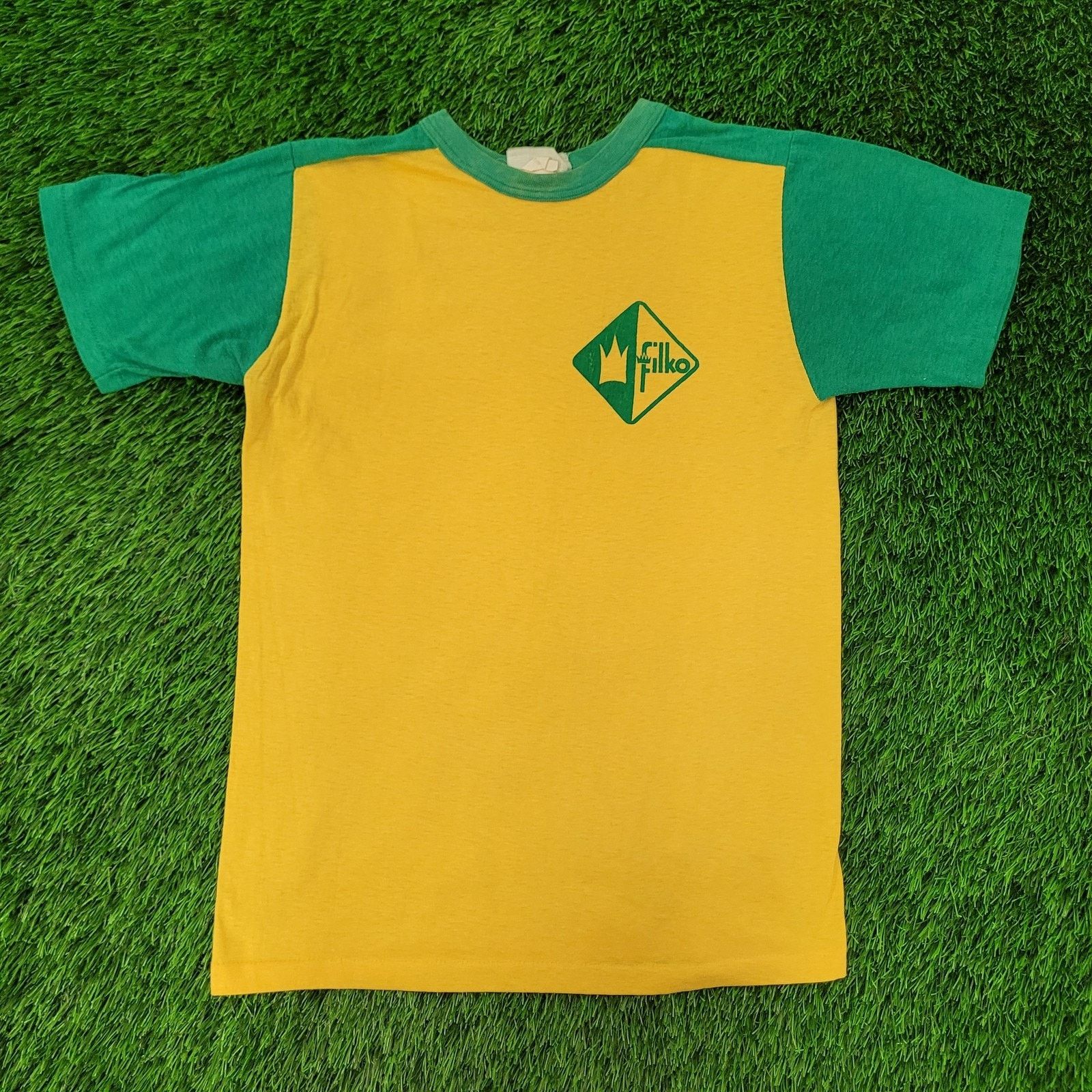 Other VTG 70s Filko Auto Parts Shirt Small 18x24 USA Yellow Green Size US S / EU 44-46 / 1 - 1 Thumbnail