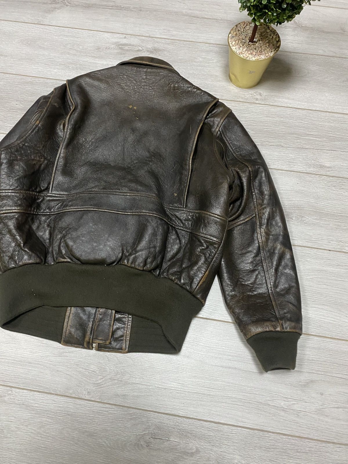 Avirex Vintage Avirex leather jacket Size US M / EU 48-50 / 2 - 19 Thumbnail
