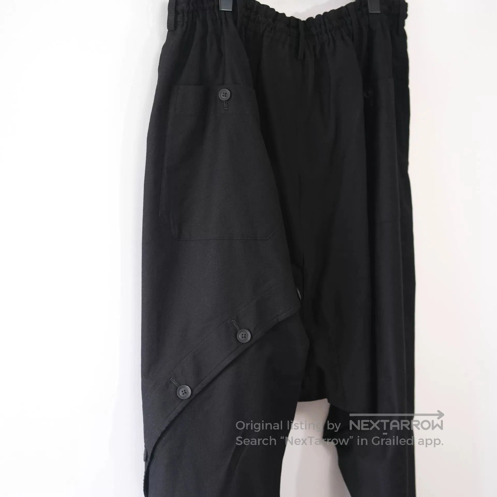 Yohji Yamamoto Yohji Yamamoto Deconstructed Button Pants. Size US 28 / EU 44 - 5 Thumbnail