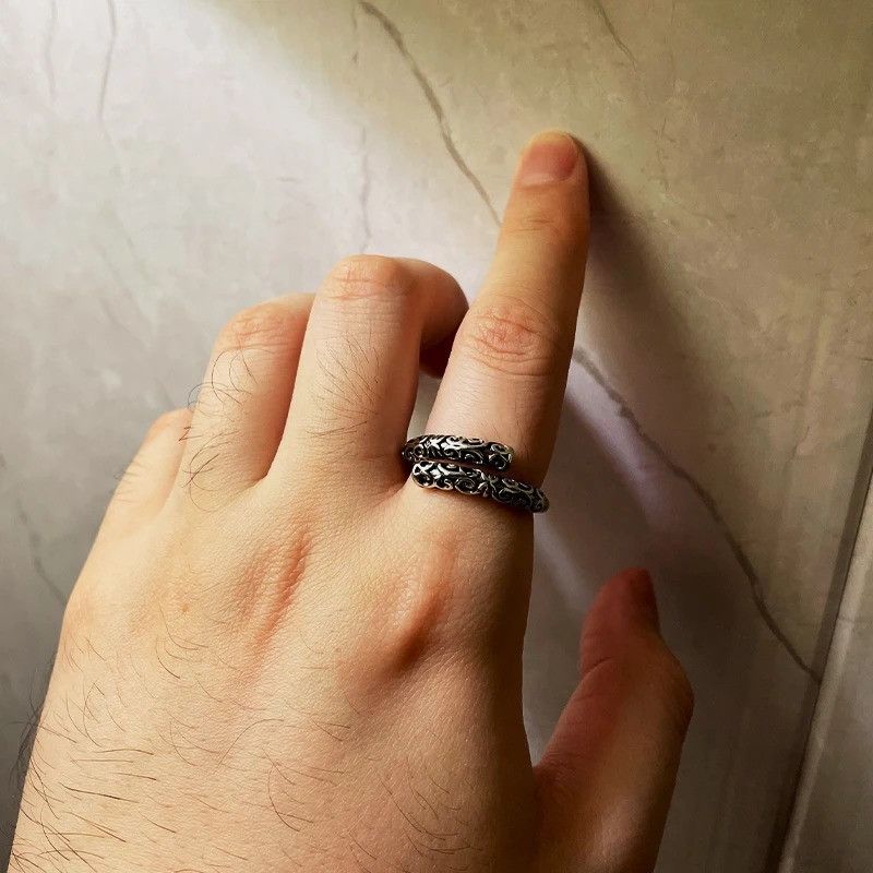 Japanese Brand × Jewelry × Vintage Retro Unique Ring Size ONE SIZE - 5 Thumbnail