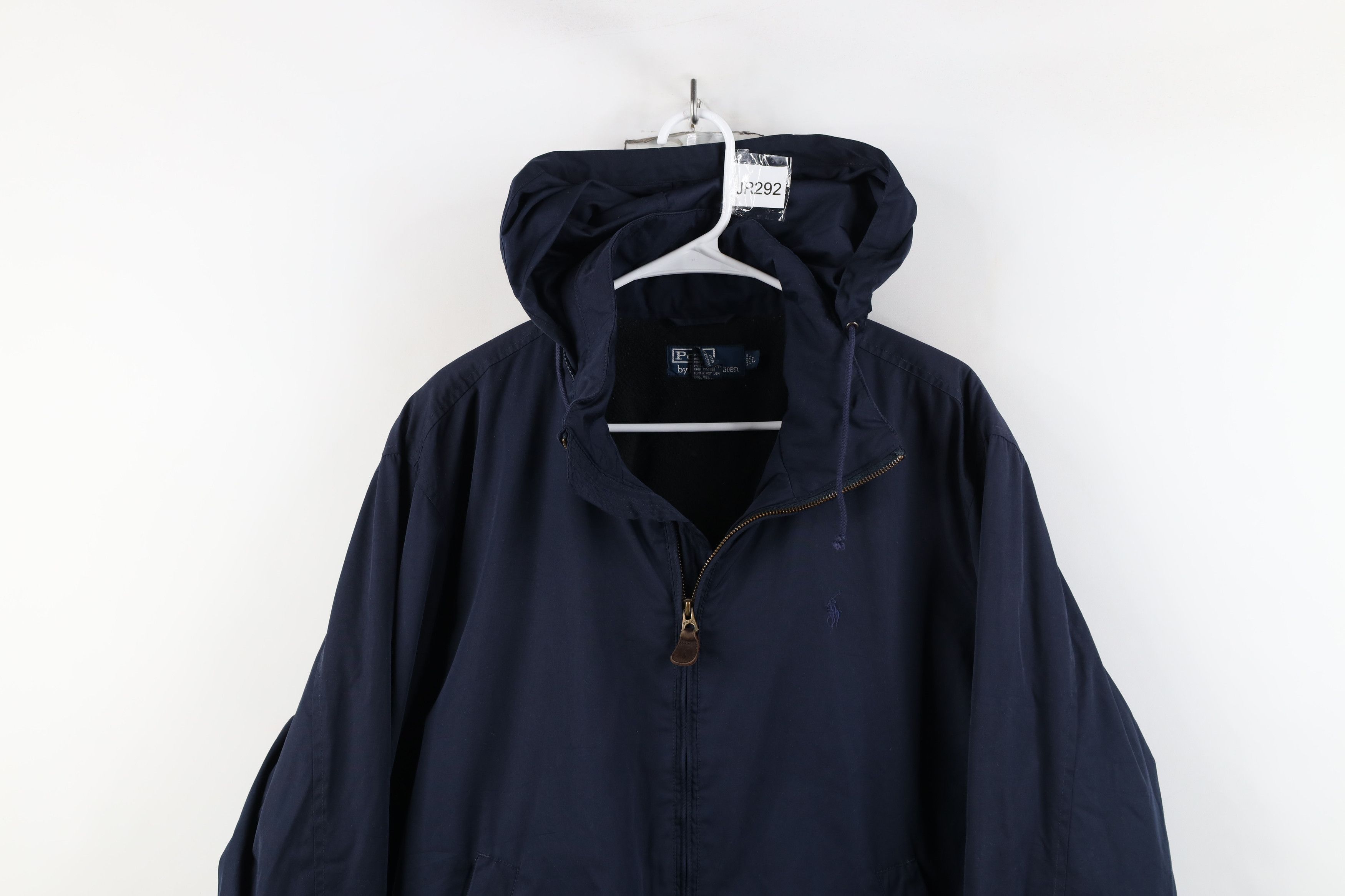 Ralph Lauren × Vintage Vintage 90s Ralph Lauren Lined Hooded Windbreaker Jacket Size US L / EU 52-54 / 3 - 2 Thumbnail