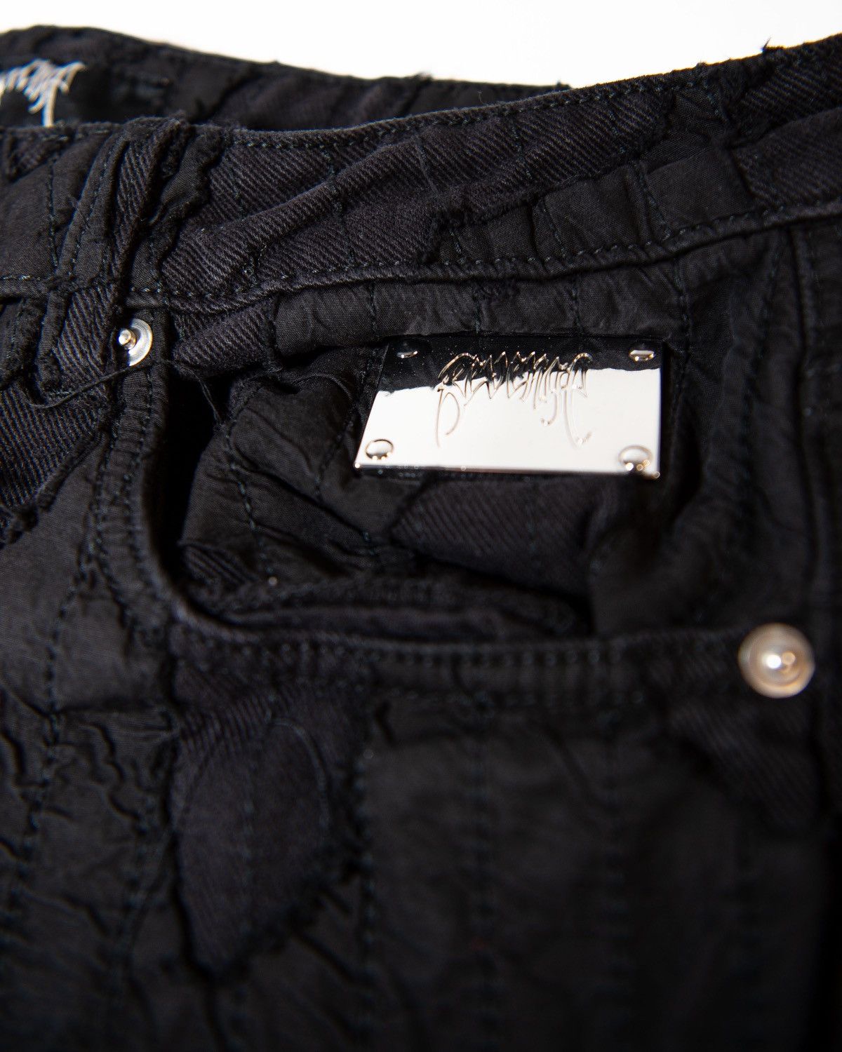 Revenge Revenge Boro Denim Pant Black Size US 30 / EU 46 - 6 Thumbnail