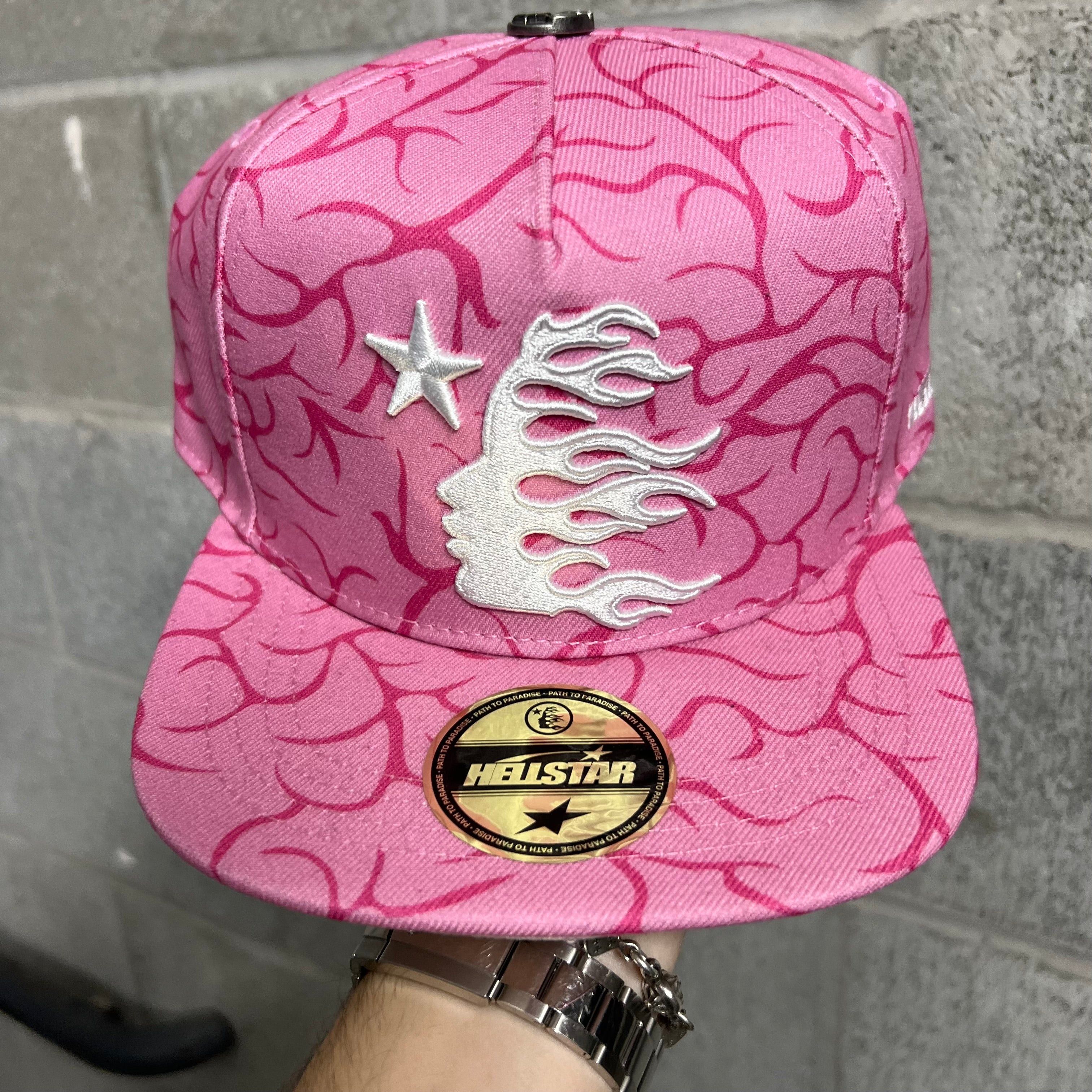 Hellstar Studios fitted hat キャップ Hellstar Cheetah Print Fitted Hat Black Men's - SS24 - US
