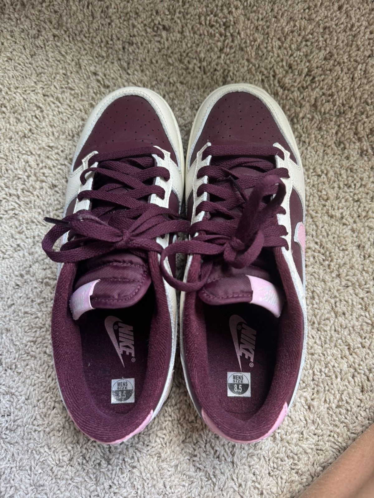 Nike Dunk Low Retro “Valentines day 2023” Size US 8.5 / EU 41-42 - 4 Thumbnail