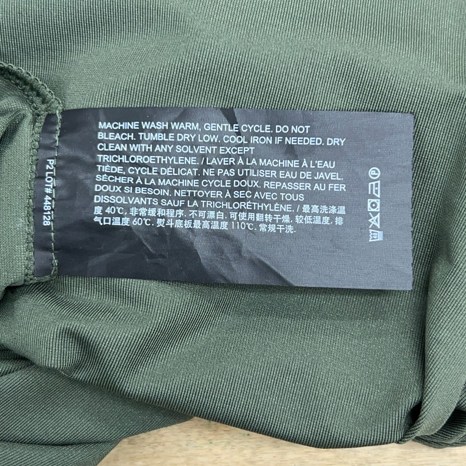 Theory Theory Sz M Dress Sheath Travel Jersey Gathered Waist Green Size M / US 6-8 / IT 42-44 - 13 Thumbnail