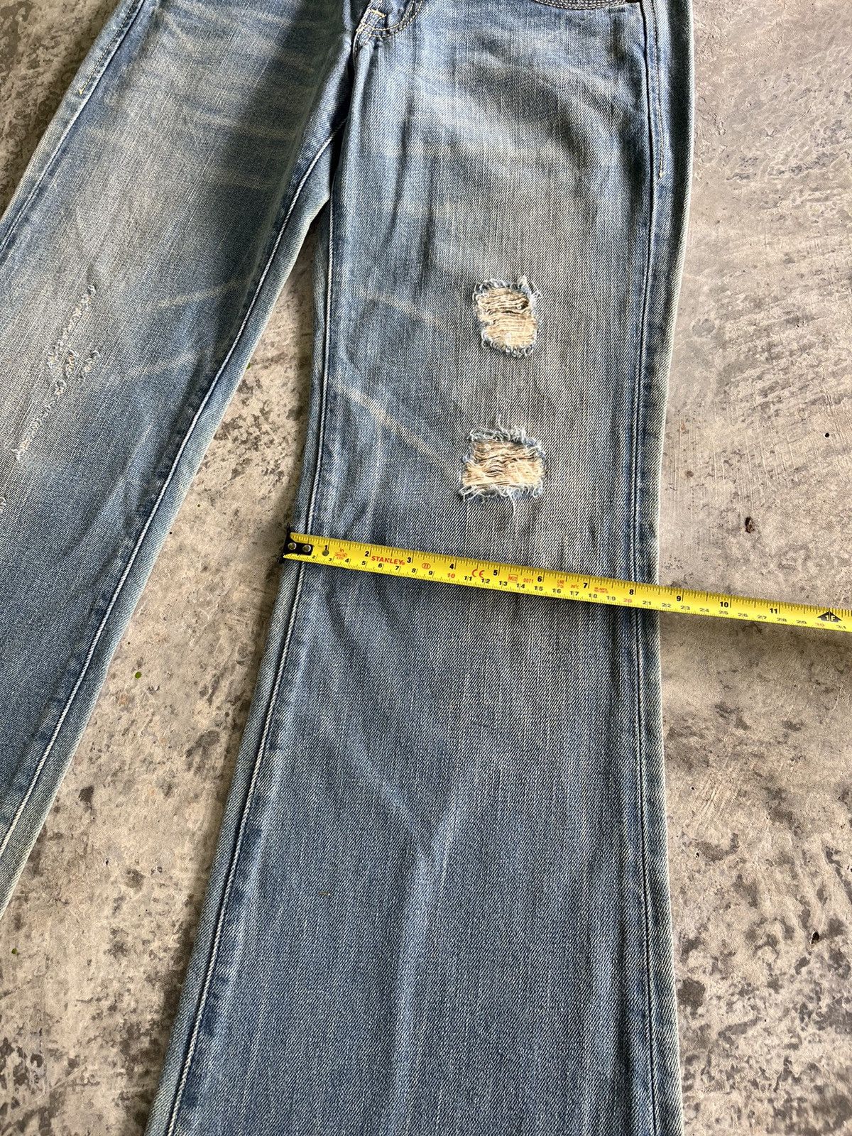 Hysteric Glamour × Levi's × Vintage Flare Distressed Levis Denim Size US 29 - 10 Thumbnail