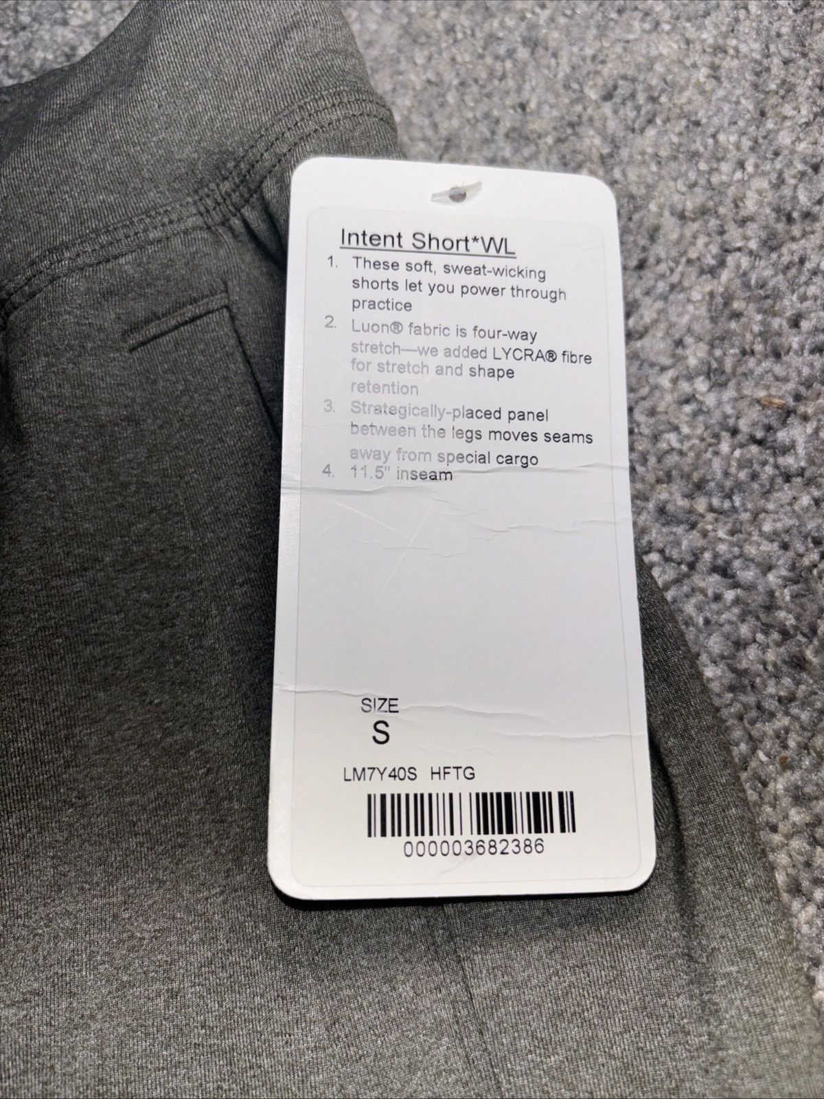 Lululemon Lululemon Athletica Men’s Compass Logo Gray Shorts Size S Size US 30 / EU 46 - 6 Thumbnail