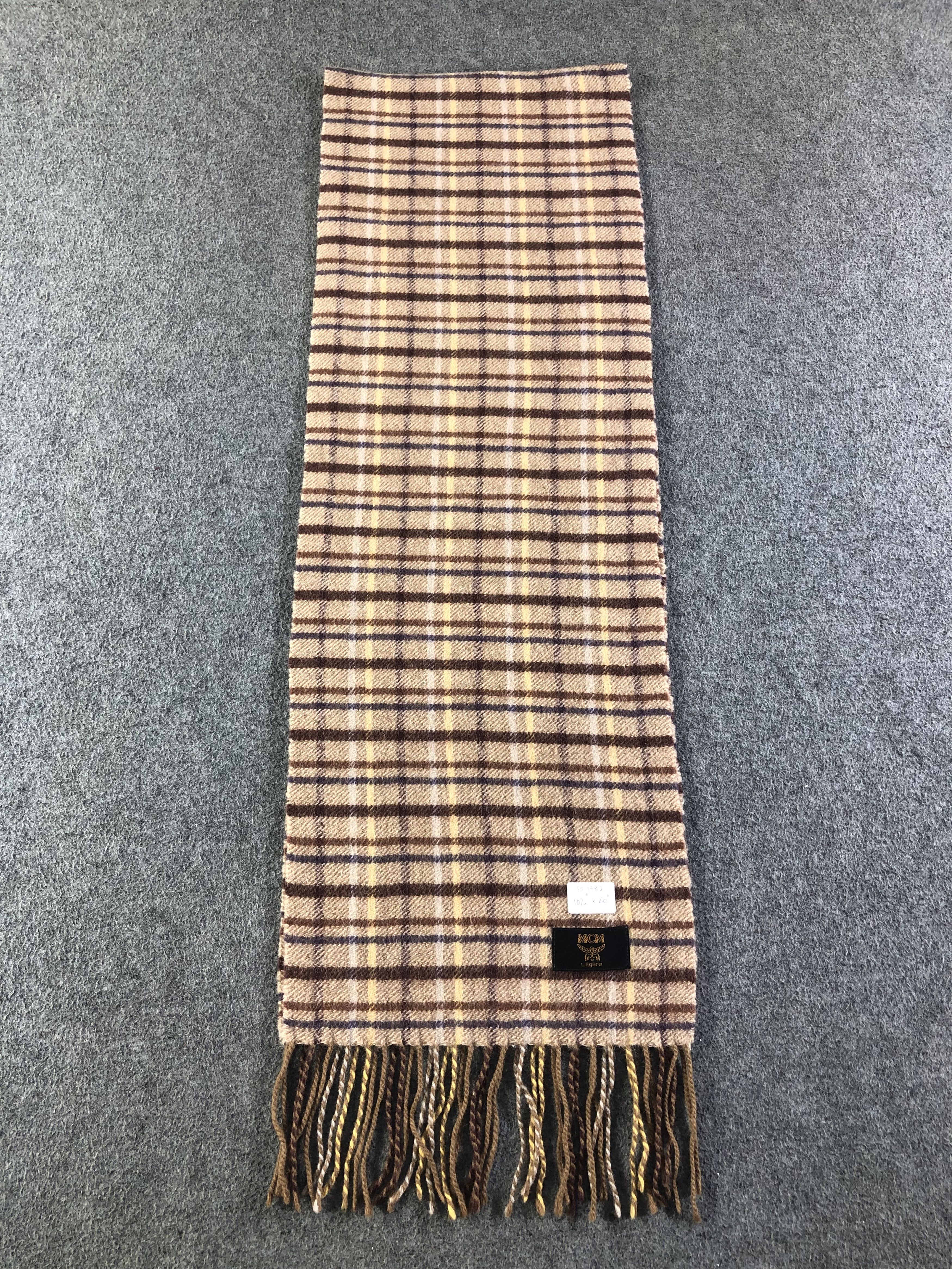 MCM MCM Wool Scarf / Muffler / Neckwear SS1382 Size ONE SIZE - 3 Thumbnail