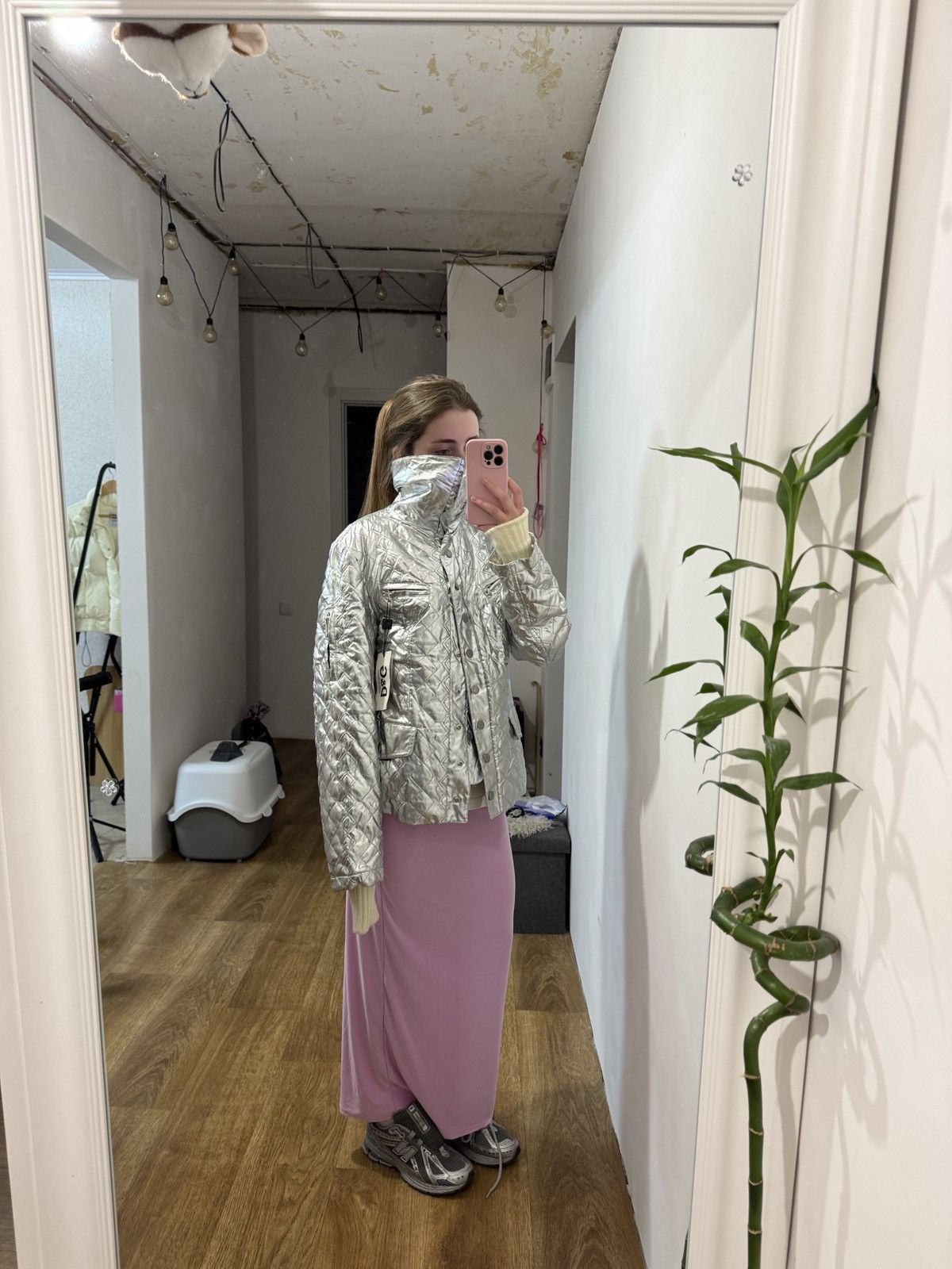 Dolce & Gabbana DOLCE & GABBANA VINTAGE METALLIC AVANT GARDE JACKET Size L / US 10 / IT 46 - 1 Thumbnail