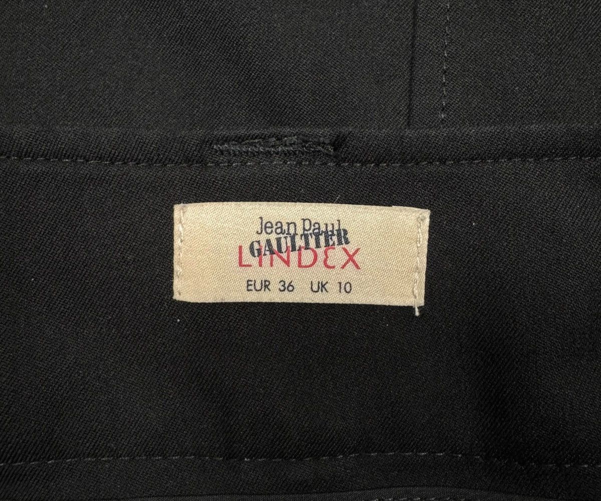 Jean Paul Gaultier Jean Paul Gaultier Lindex Skirt Pencil Full Zip Belted UK10 Size 28" / US 6 / IT 42 - 15 Thumbnail