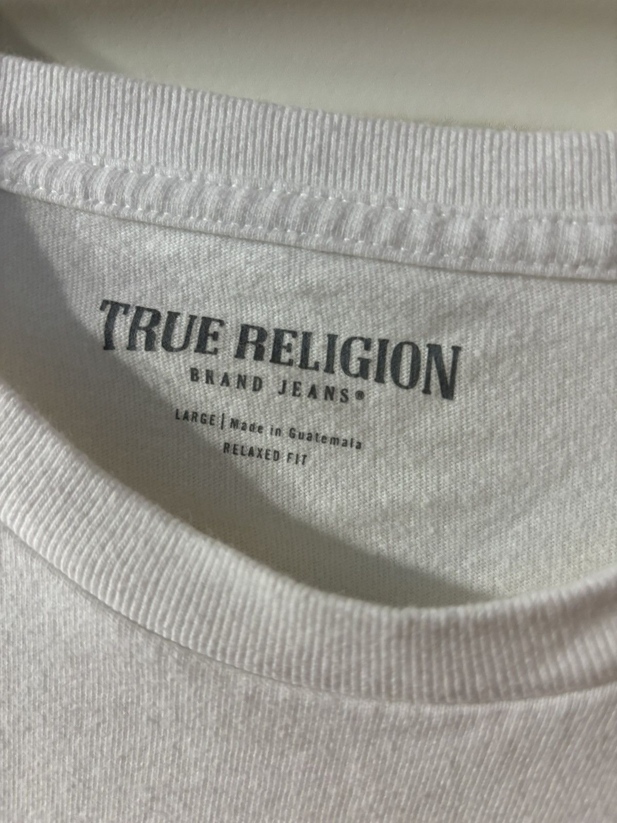 True Religion True Religion Jean Puff Print Tee Size US L / EU 52-54 / 3 - 4 Thumbnail