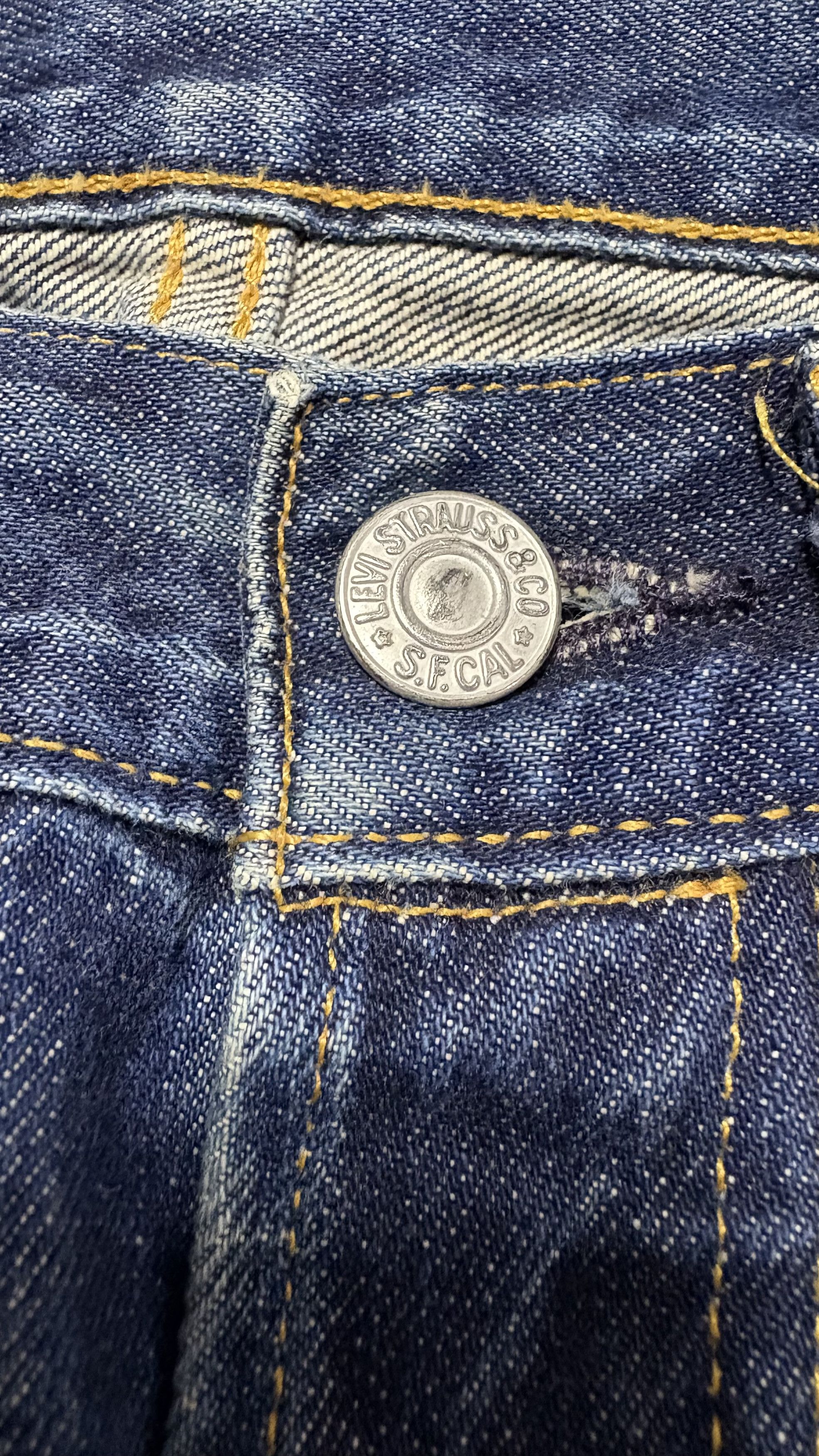 Levi's Vintage Clothing Vintage levis 501xx selvedge denim pants Size US 32 / EU 48 - 12 Thumbnail