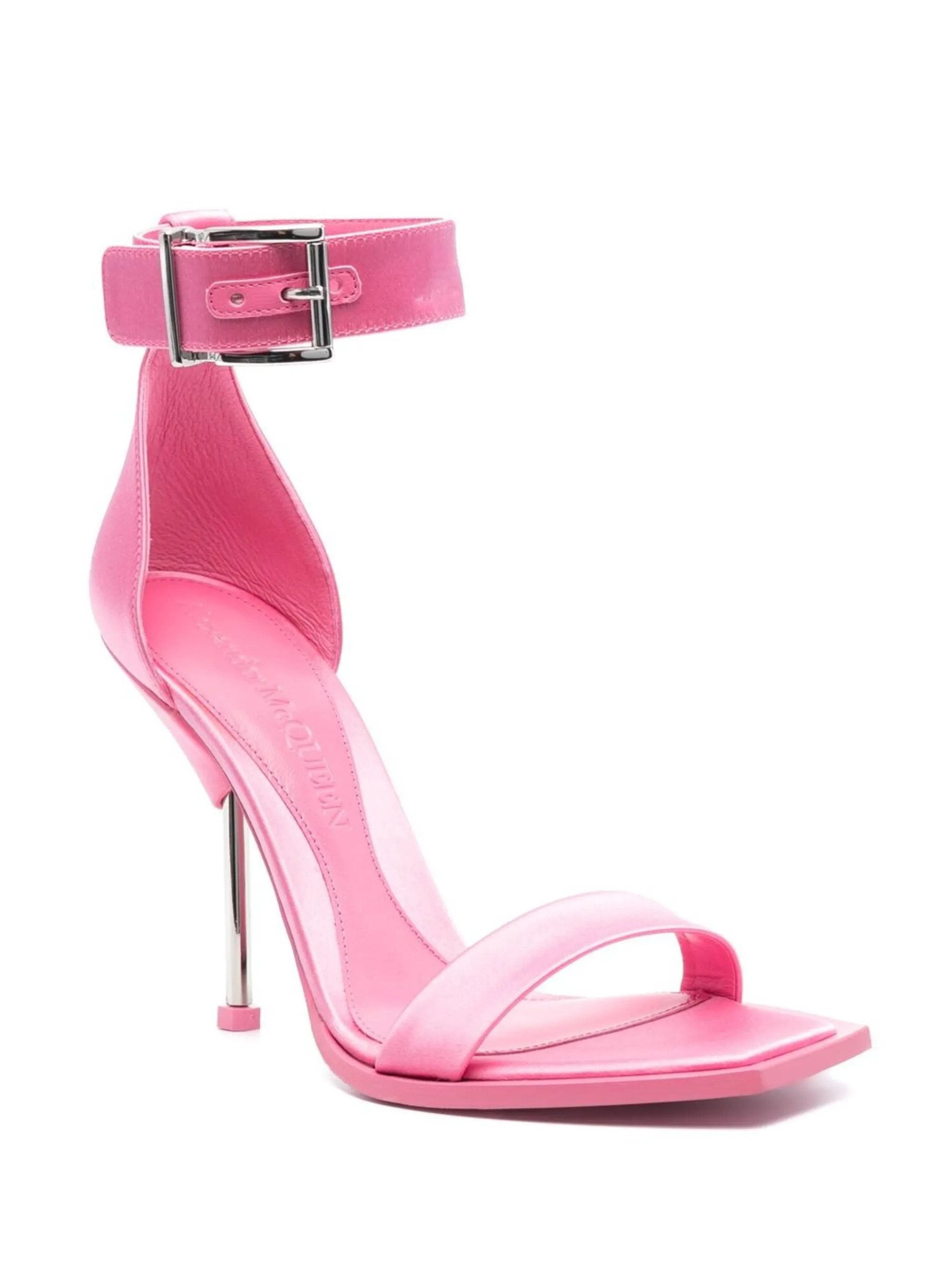 Alexander McQueen o1y0225 Sandals in Pink Size US 9 / IT 39 - 2 Thumbnail
