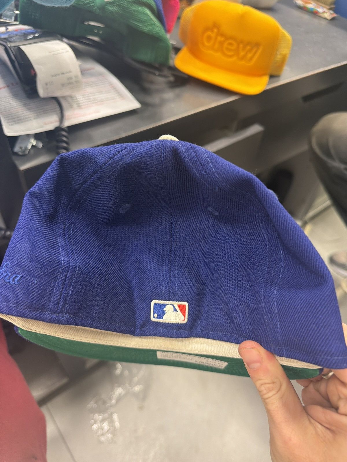 Essentials × New Era Essentials fear of god x new era fitted hat royal blue 6 7/8 Size ONE SIZE - 6 Thumbnail