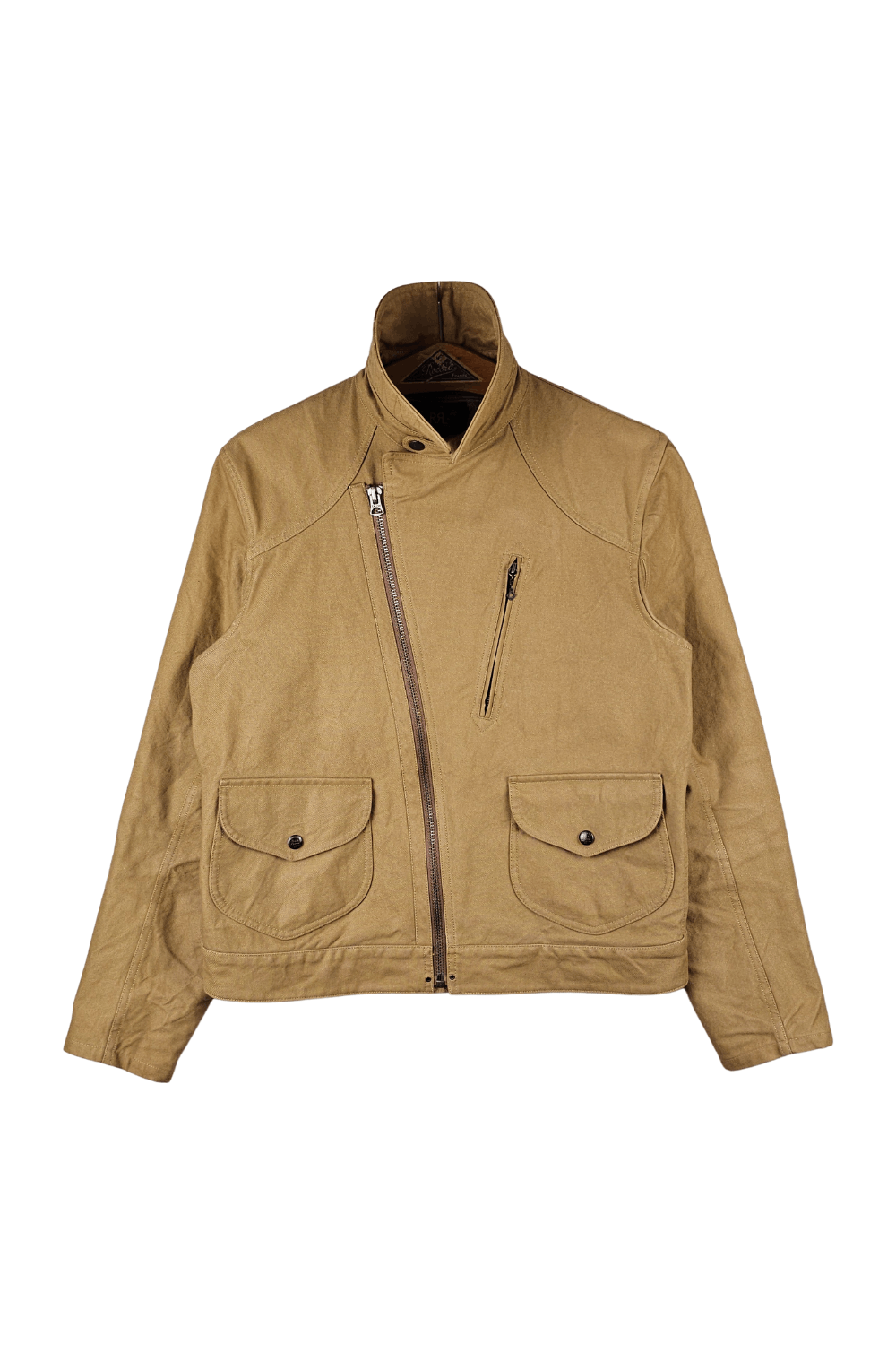 RRL Ralph Lauren RRL / Double RL Canvas Asym Moto Jacket - late-00s Size US M / EU 48-50 / 2 - 5 Thumbnail