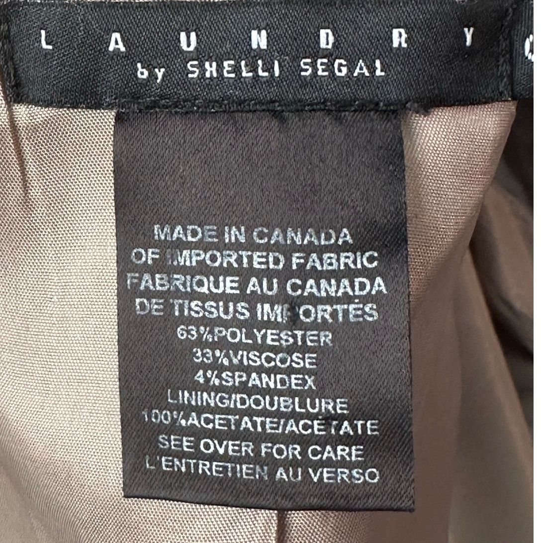 Laundry by Shelli Segal Laundry by Shelly Segal beige one button blazer size 6 Size M / US 6-8 / IT 42-44 - 3 Thumbnail