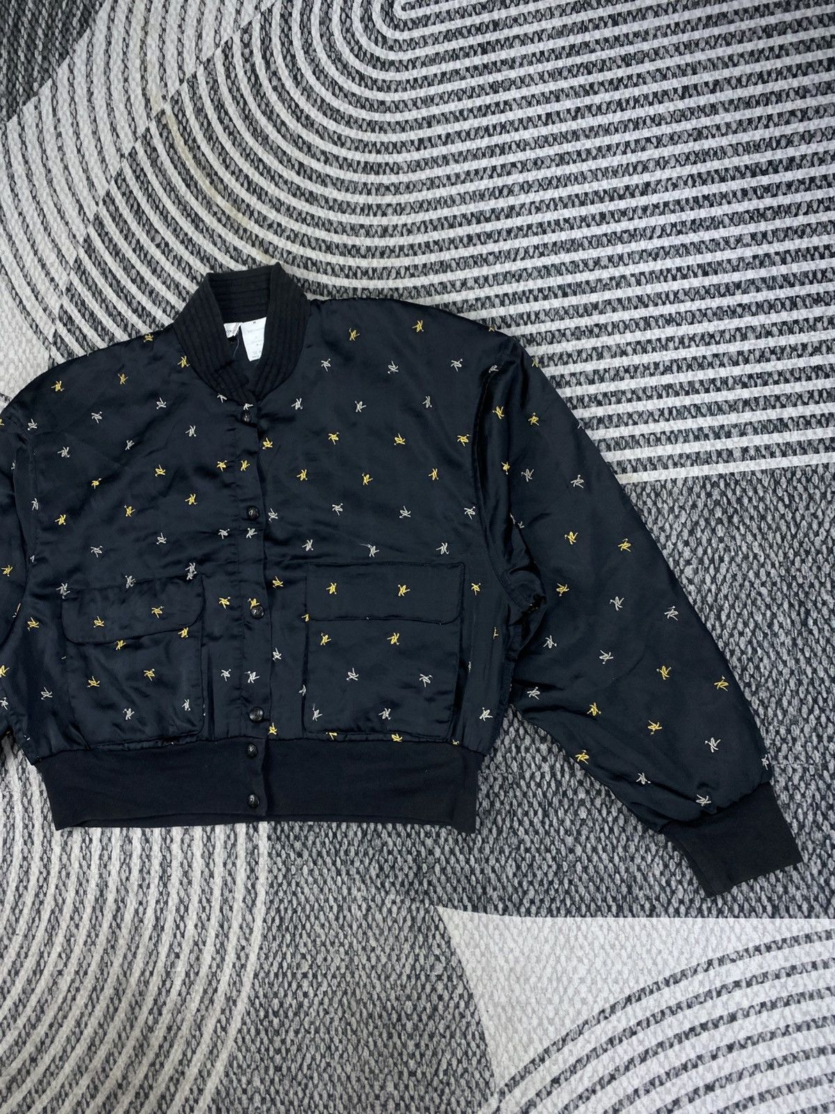 Sonia Rykiel Vintage Sonia Rykiel Inscription Monogram Jacket Size US M / EU 48-50 / 2 - 3 Thumbnail