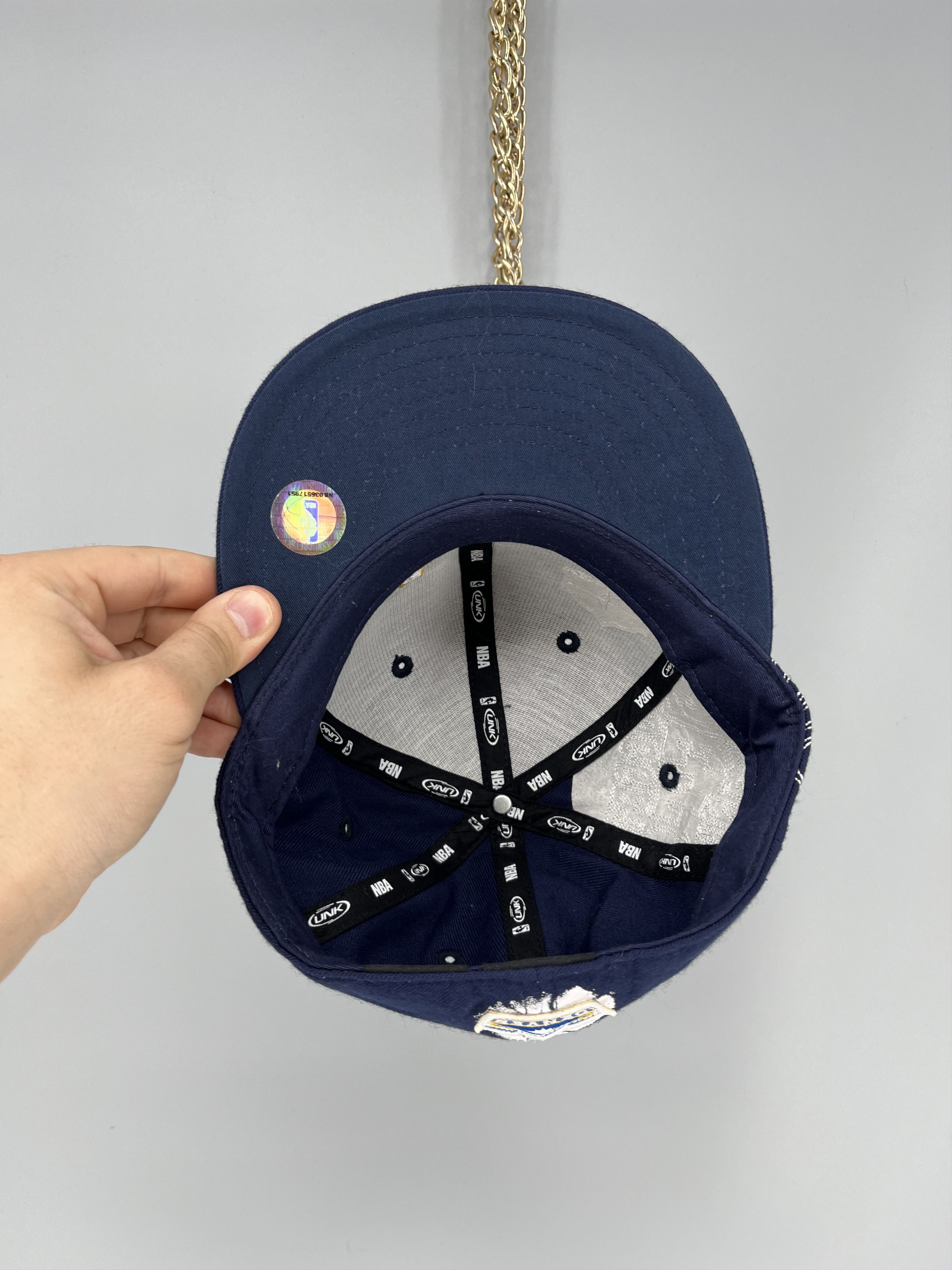 NBA Vintage Y2K Denver Nuggets NBA Rare Wool SnapBack Hat Size ONE SIZE - 5 Thumbnail