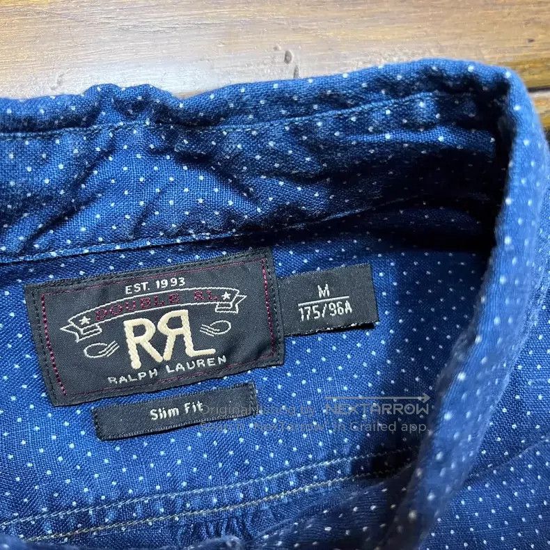RRL Ralph Lauren RRL Ralph Lauren Old-fashioned polka dot shirt Size US M / EU 48-50 / 2 - 3 Thumbnail