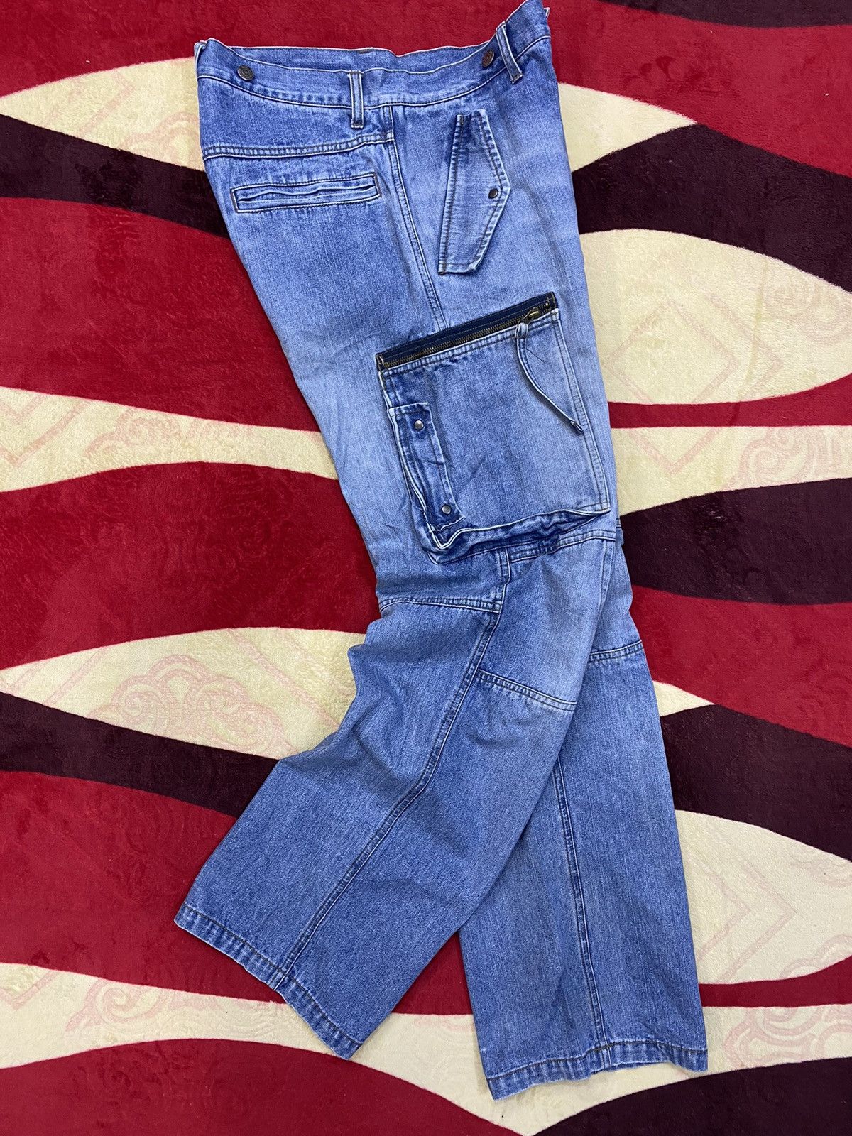 PPFM 🔥 Super Rare 🔥Vintage PPFM Bondage Tactical Pants Size US 33 - 11 Thumbnail