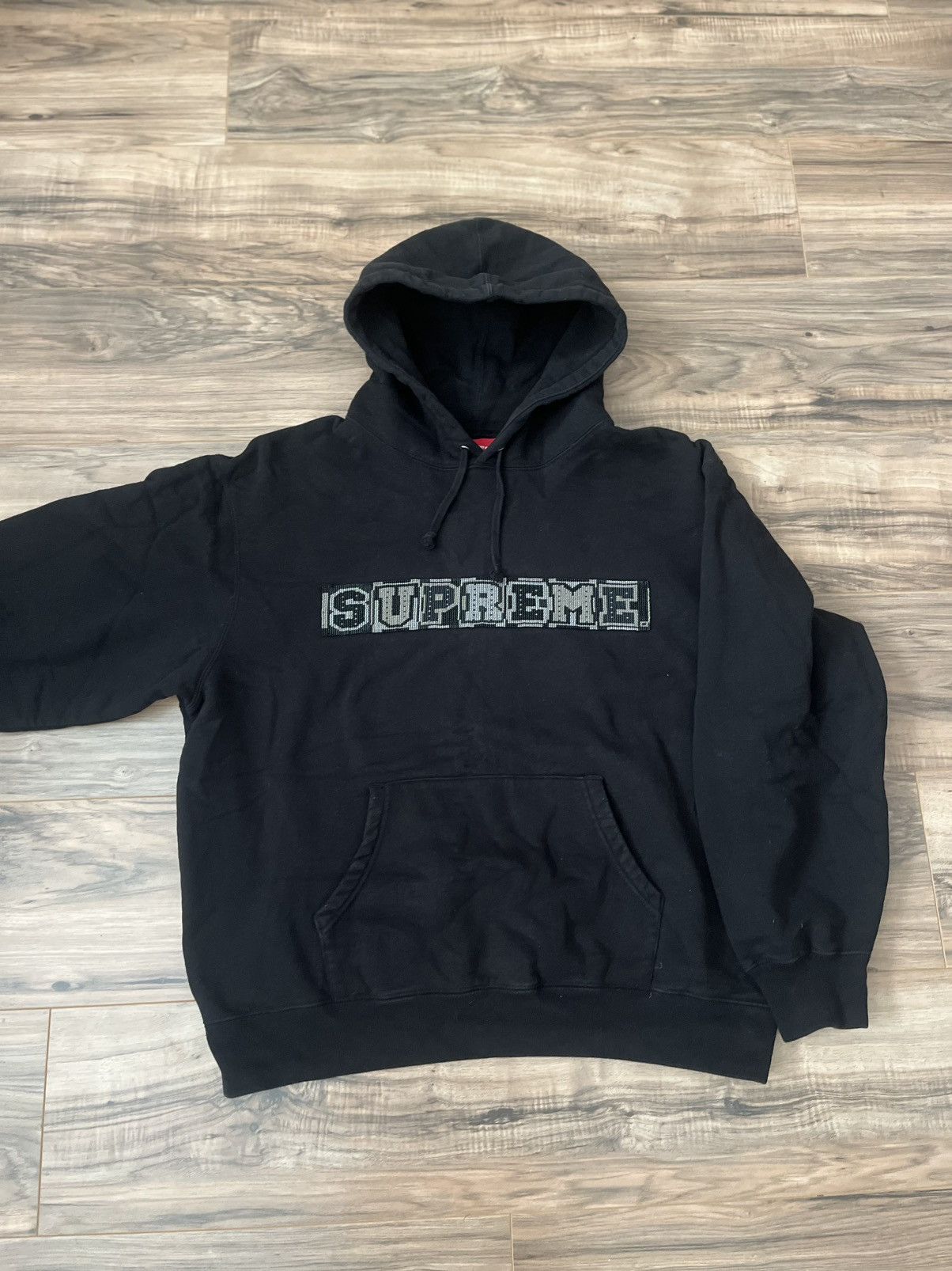 Supreme Supreme Beaded Hooded Sweatshirt Size US L / EU 52-54 / 3 - 8 Thumbnail