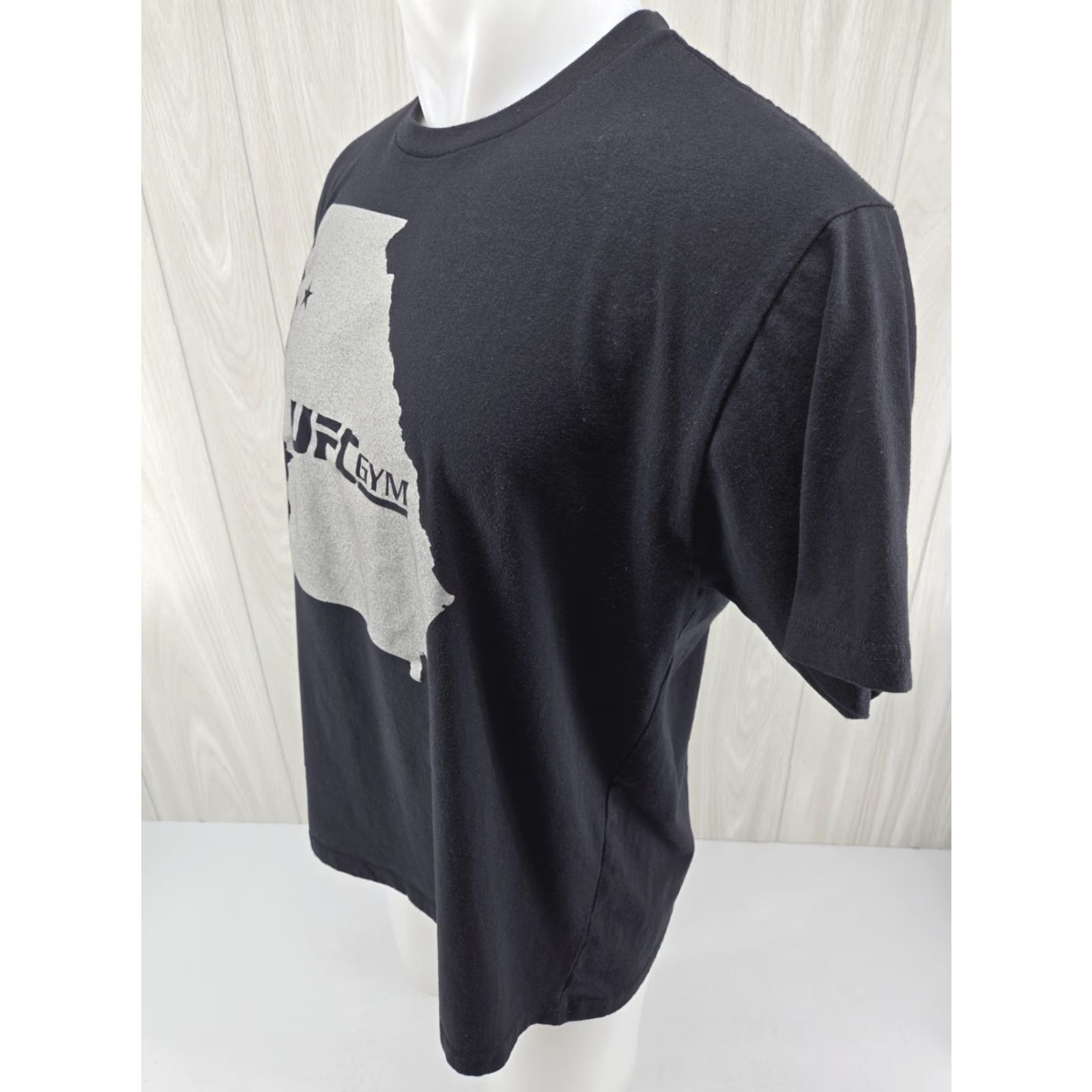 Next Level UFC Gym Perimeter Georgia T-Shirt Black Size XL Men Crew Neck Short Sleeve Logo Cotton Next Level Size US XL / EU 56 / 4 - 5 Thumbnail